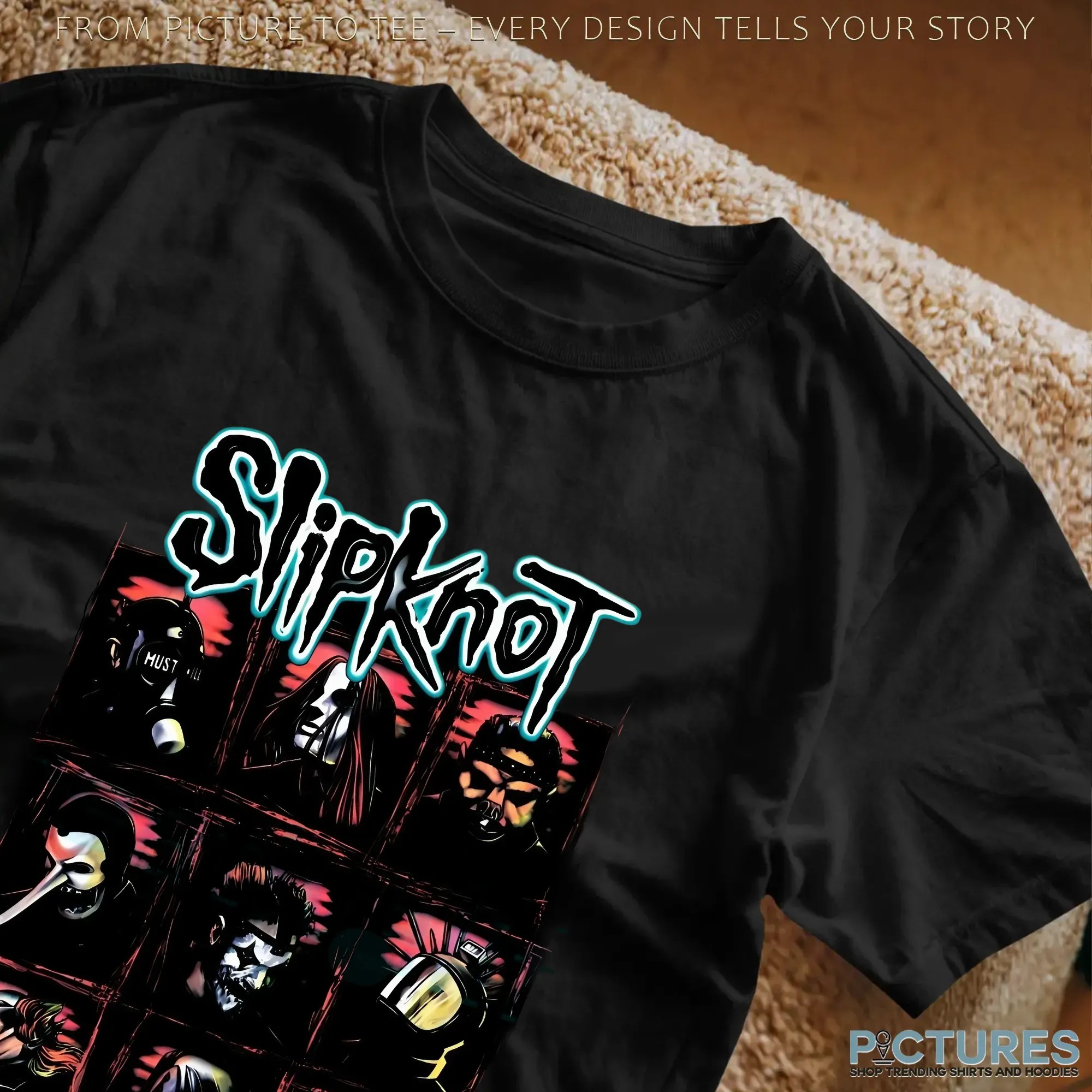 Music Slipknot Collage Vintage Halloween T Shirt