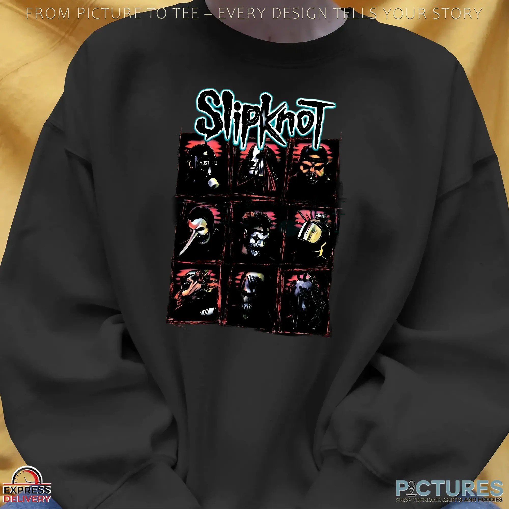 Music Slipknot Collage Vintage Halloween T Shirt