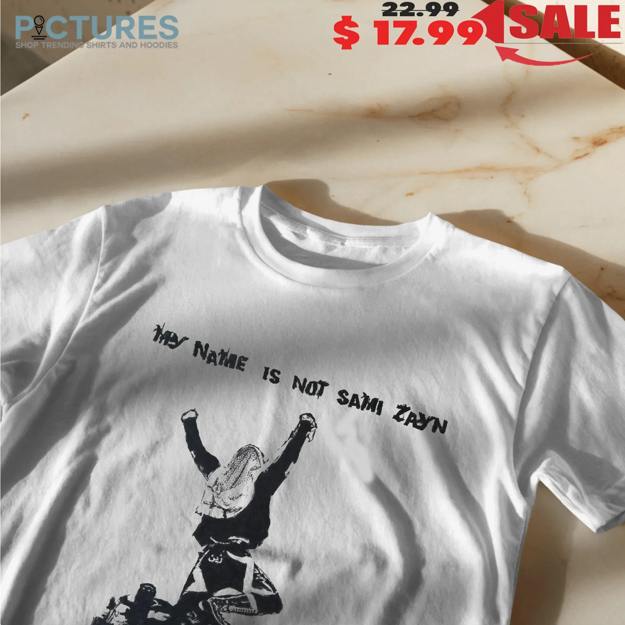 My Name Is Not Sami Zayn My Name Is Rebellion T Shirt