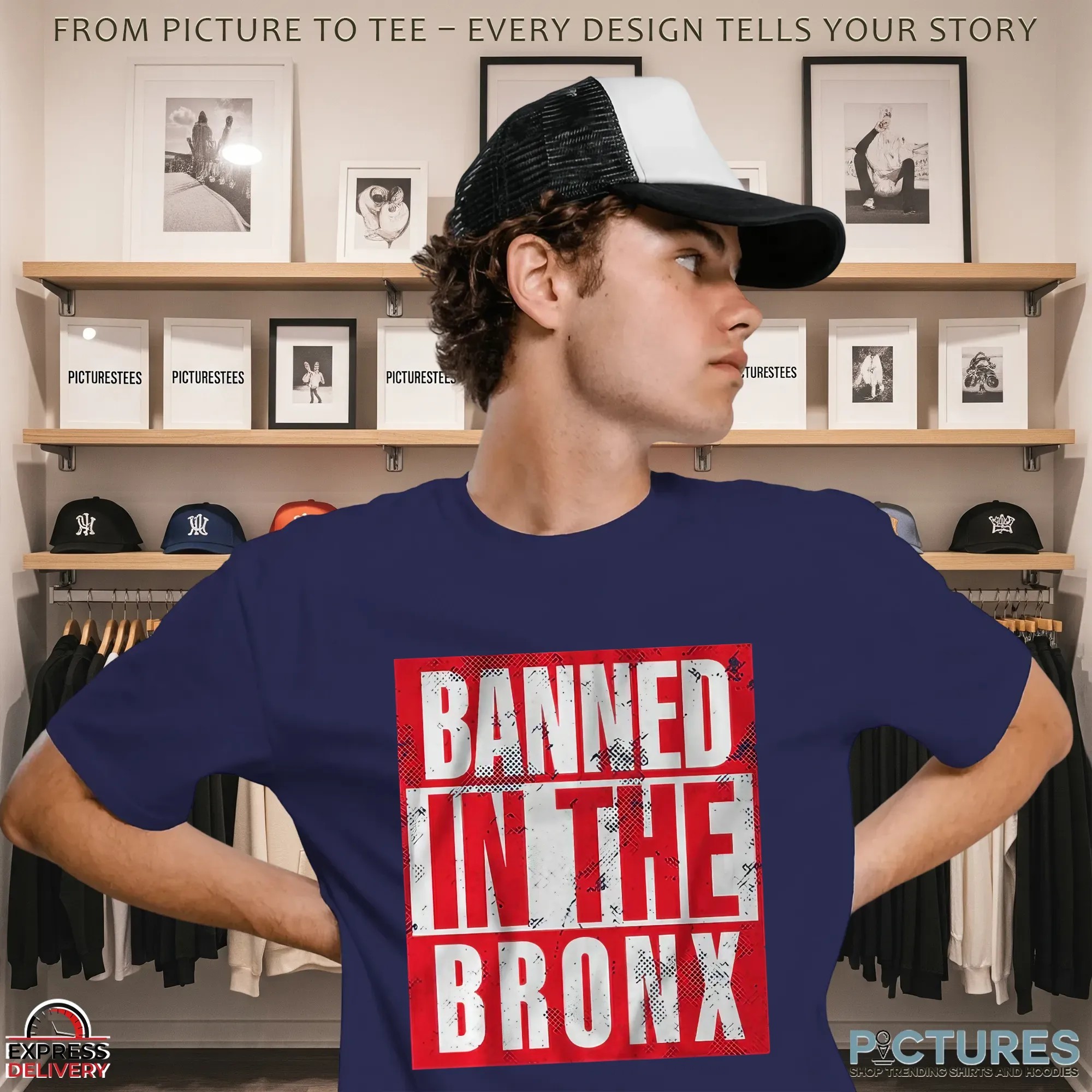 NESN Banned In The Bronx Graphic T Shirt