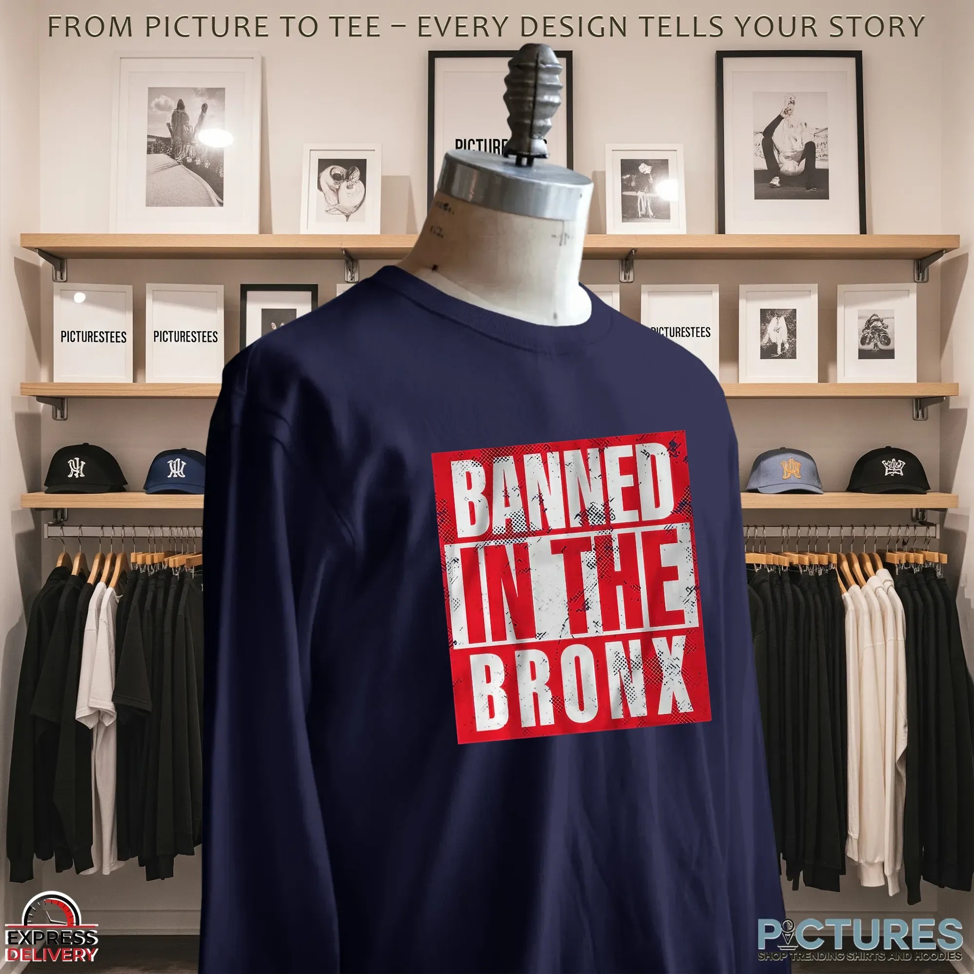 NESN Banned In The Bronx Graphic T Shirt