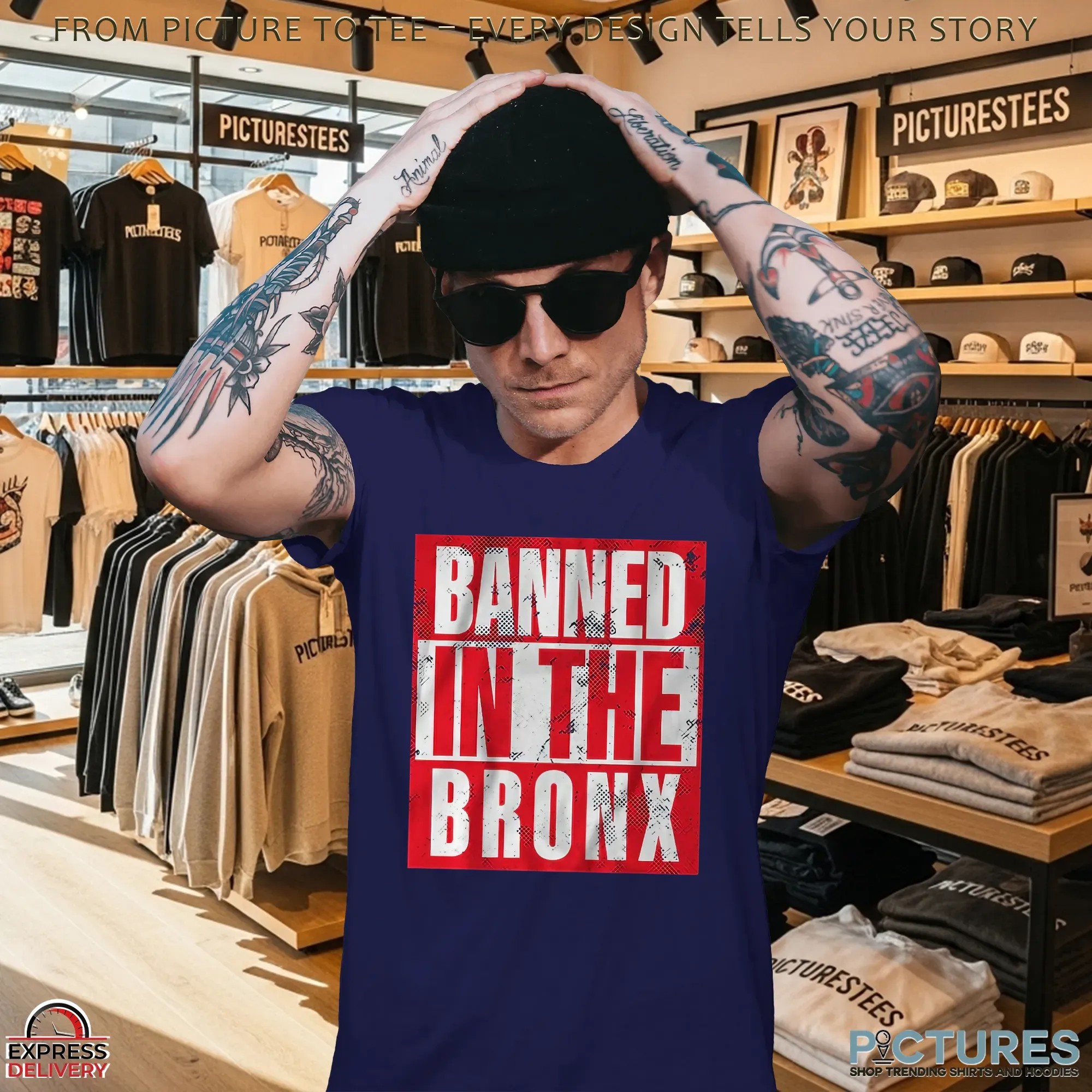 NESN Banned In The Bronx Graphic T Shirt