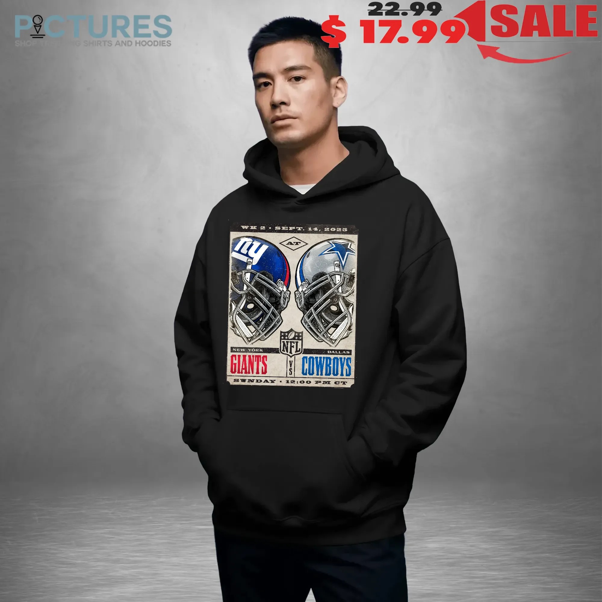 New York Giants Vs Dallas Cowboys Nfl Helmet 2025 Poster T Shirt