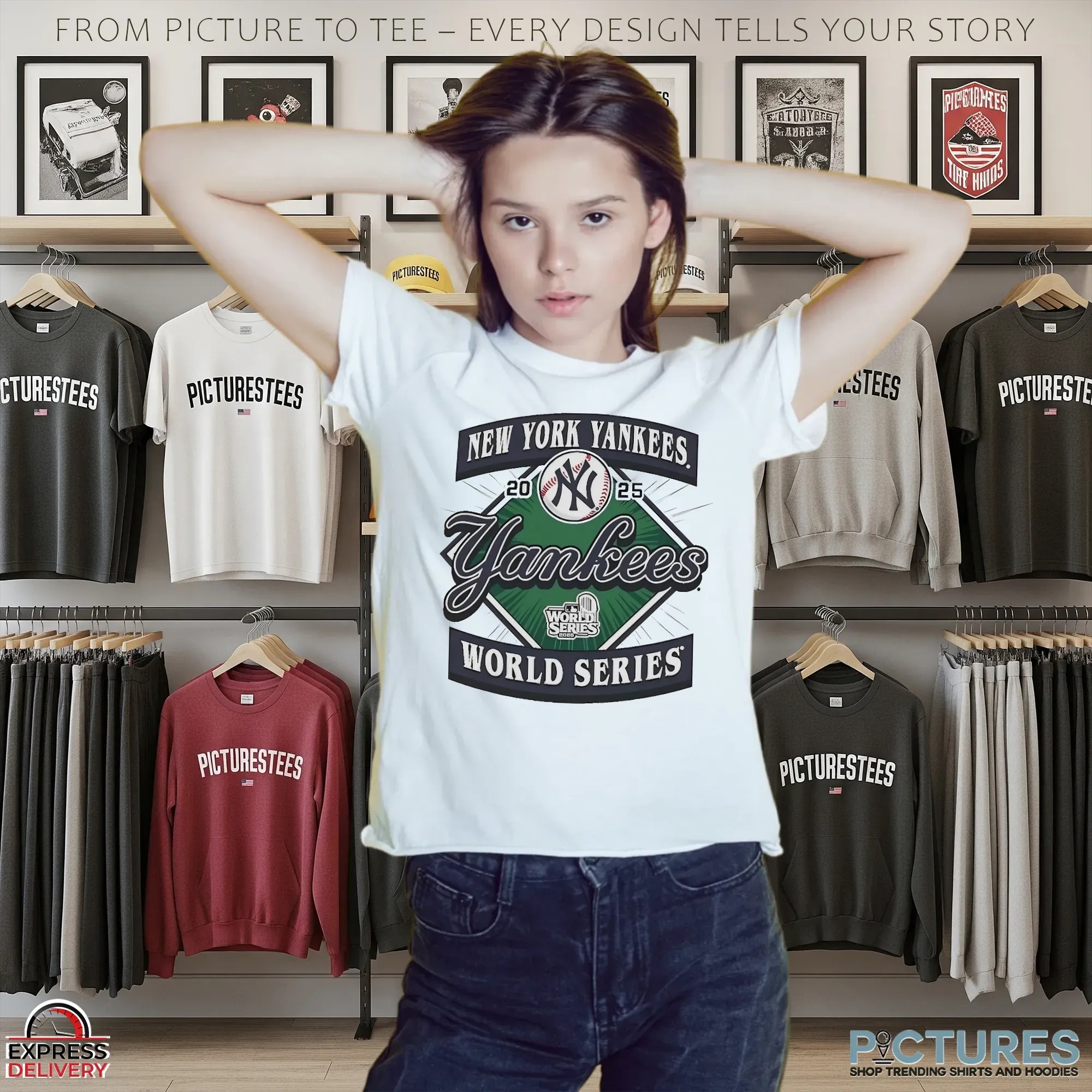 New York Yankees 2025 MLB Postseason World Series T Shirt