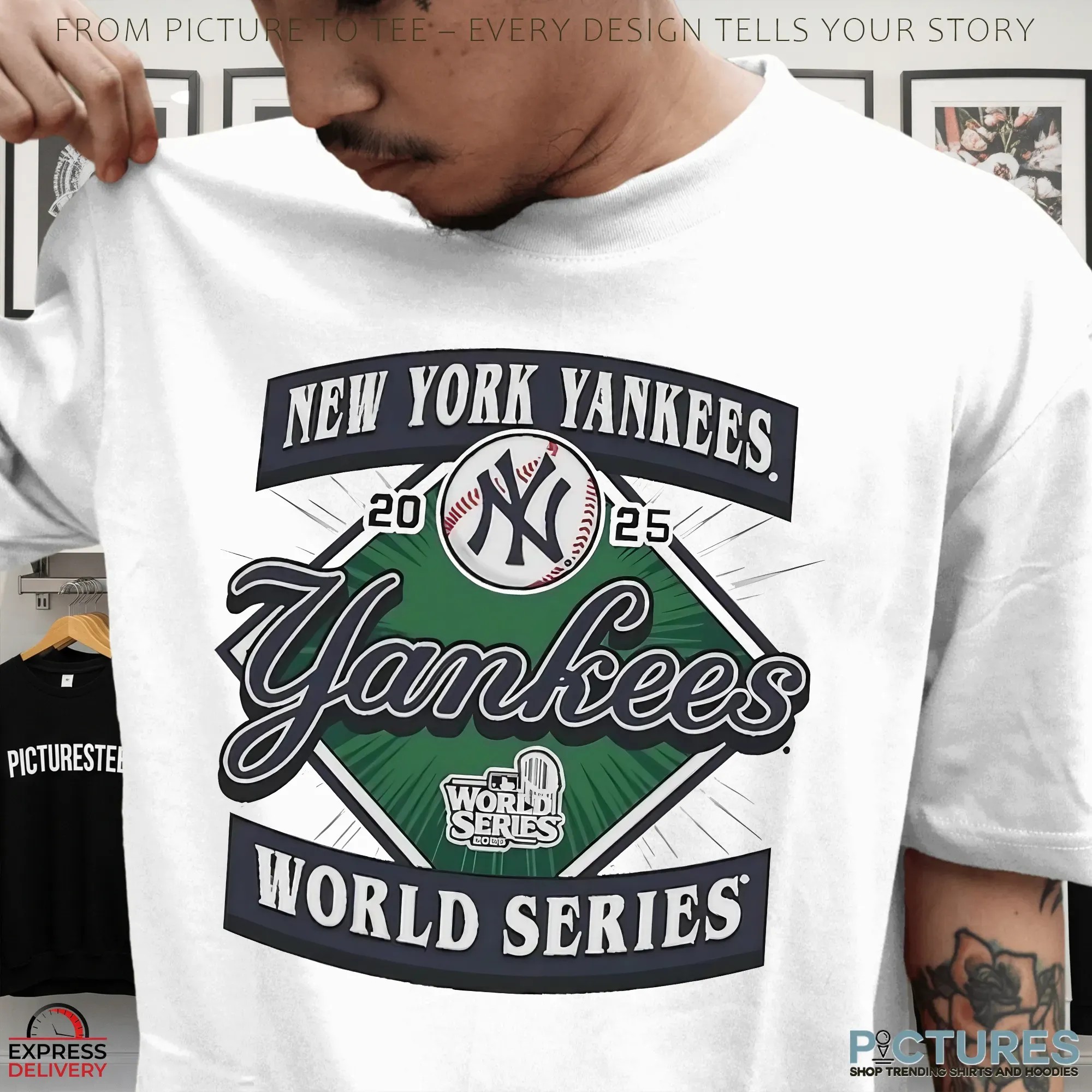 New York Yankees 2025 MLB Postseason World Series T Shirt