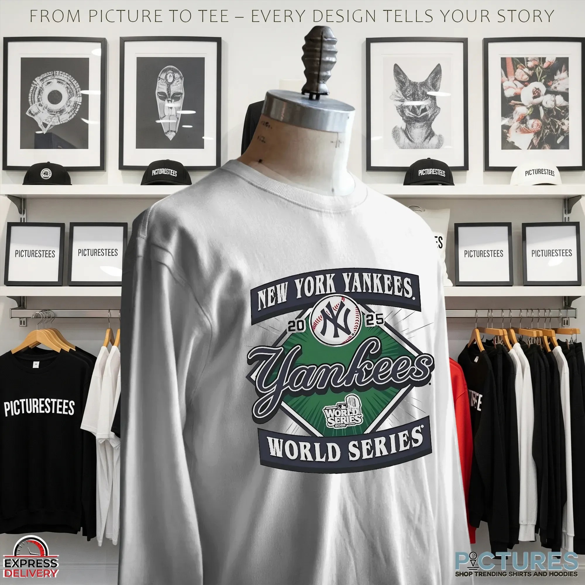 New York Yankees 2025 MLB Postseason World Series T Shirt