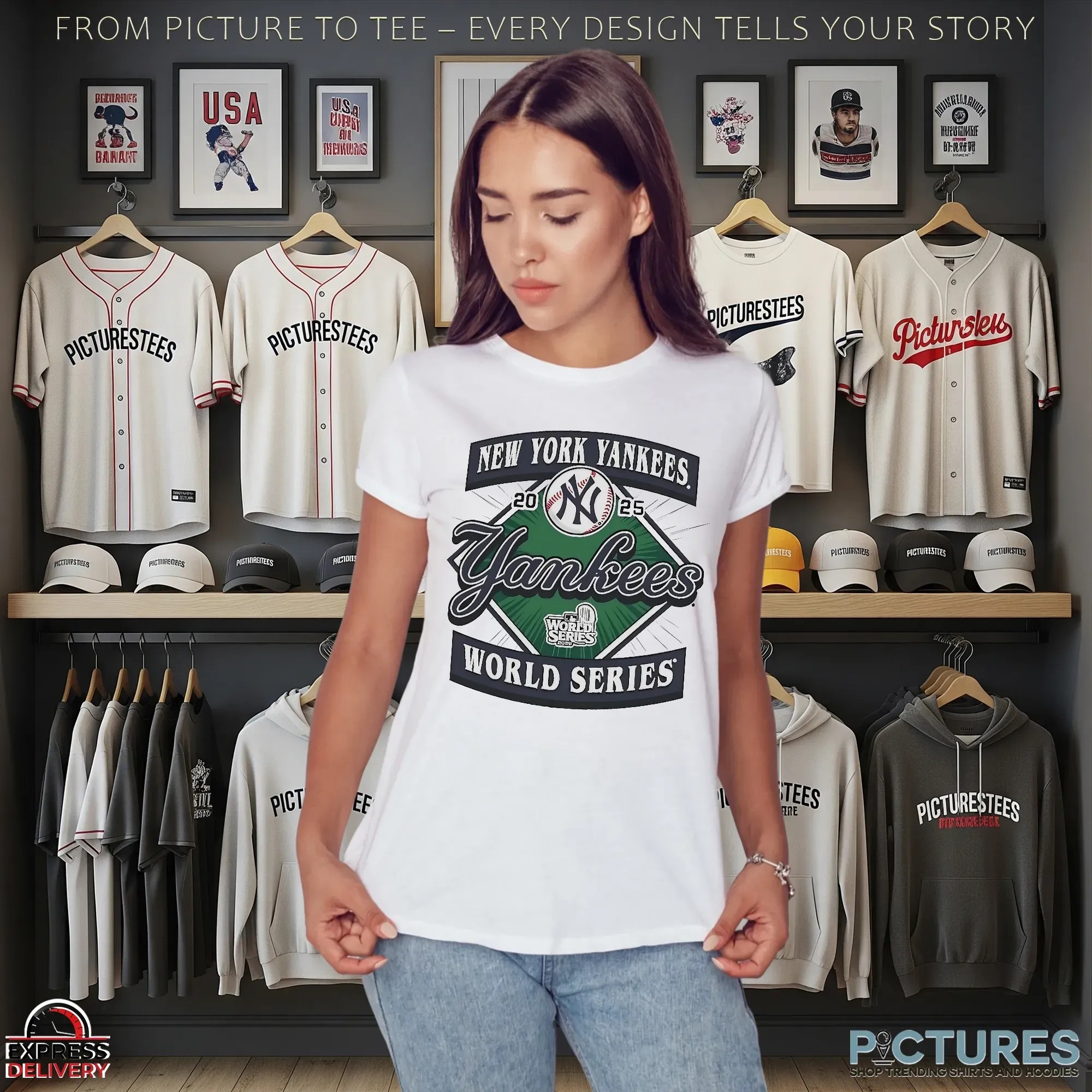 New York Yankees 2025 MLB Postseason World Series T Shirt
