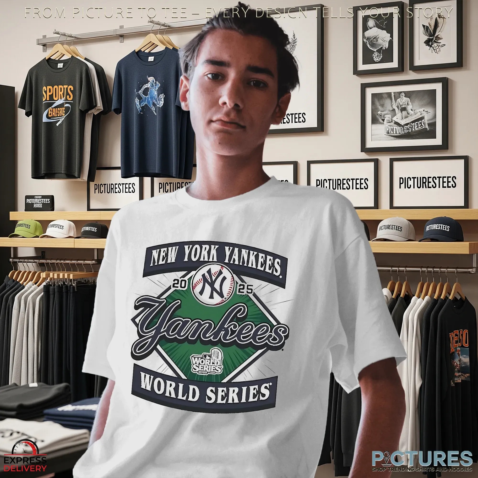 New York Yankees 2025 MLB Postseason World Series T Shirt