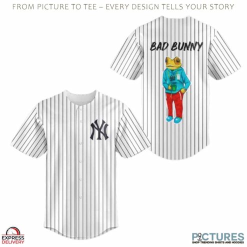 New York Yankees Bad Bunny 2025 Mashup Jersey