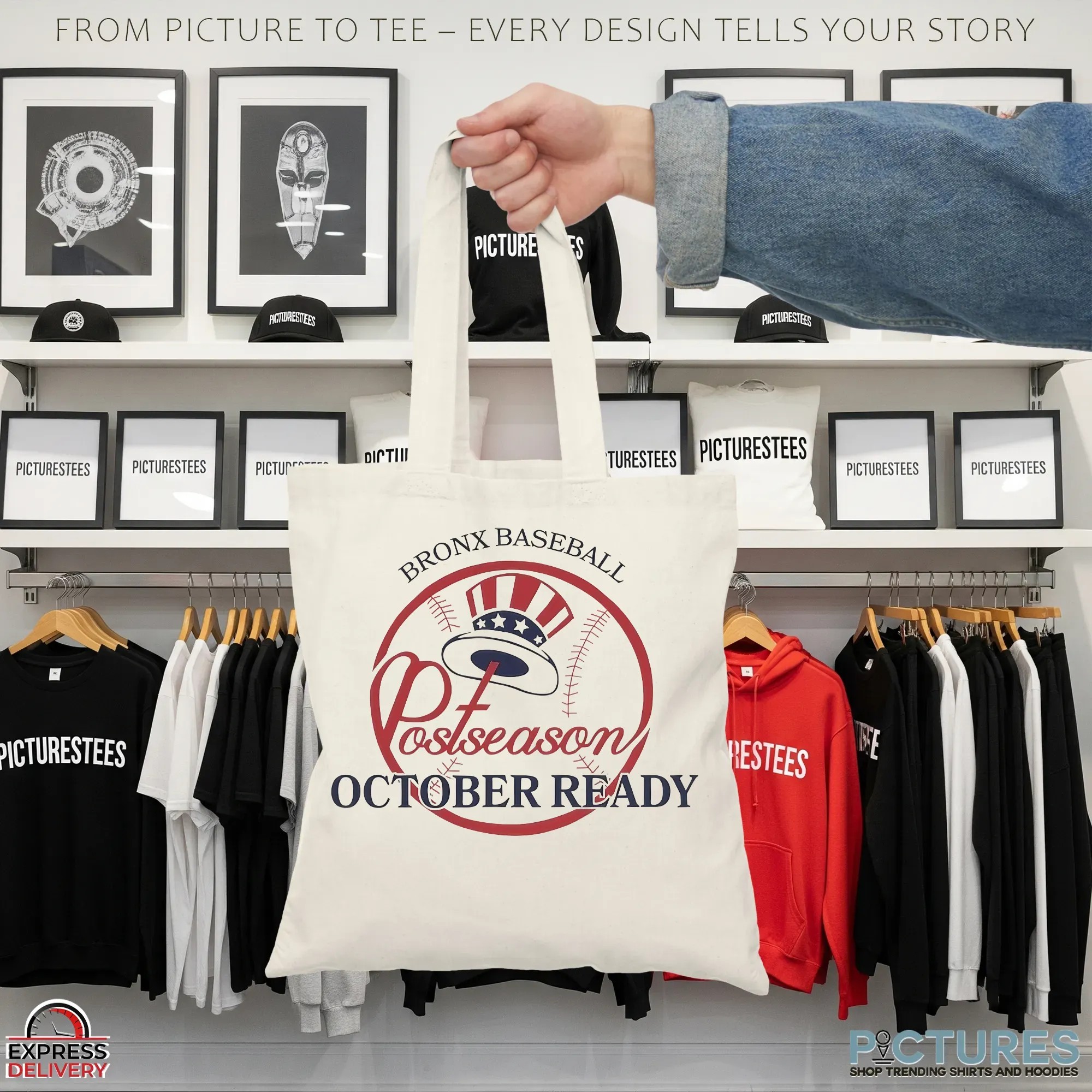 New York Yankees Bronx Baseball 2025 Postseason October Ready T Shirt