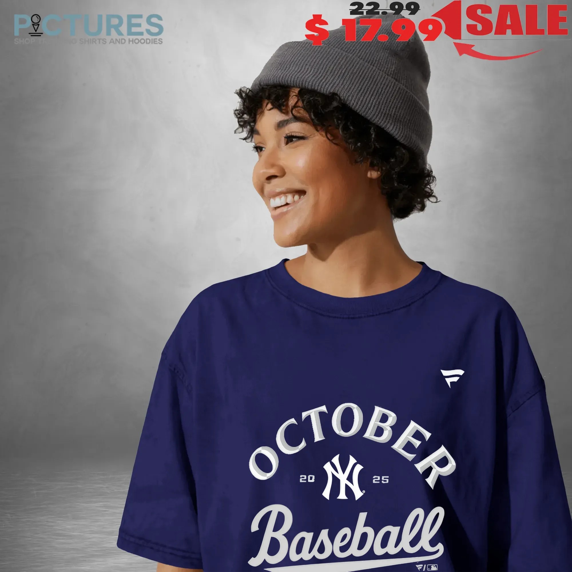 New York Yankees October Baseball 2025 MLB Postseason T Shirt