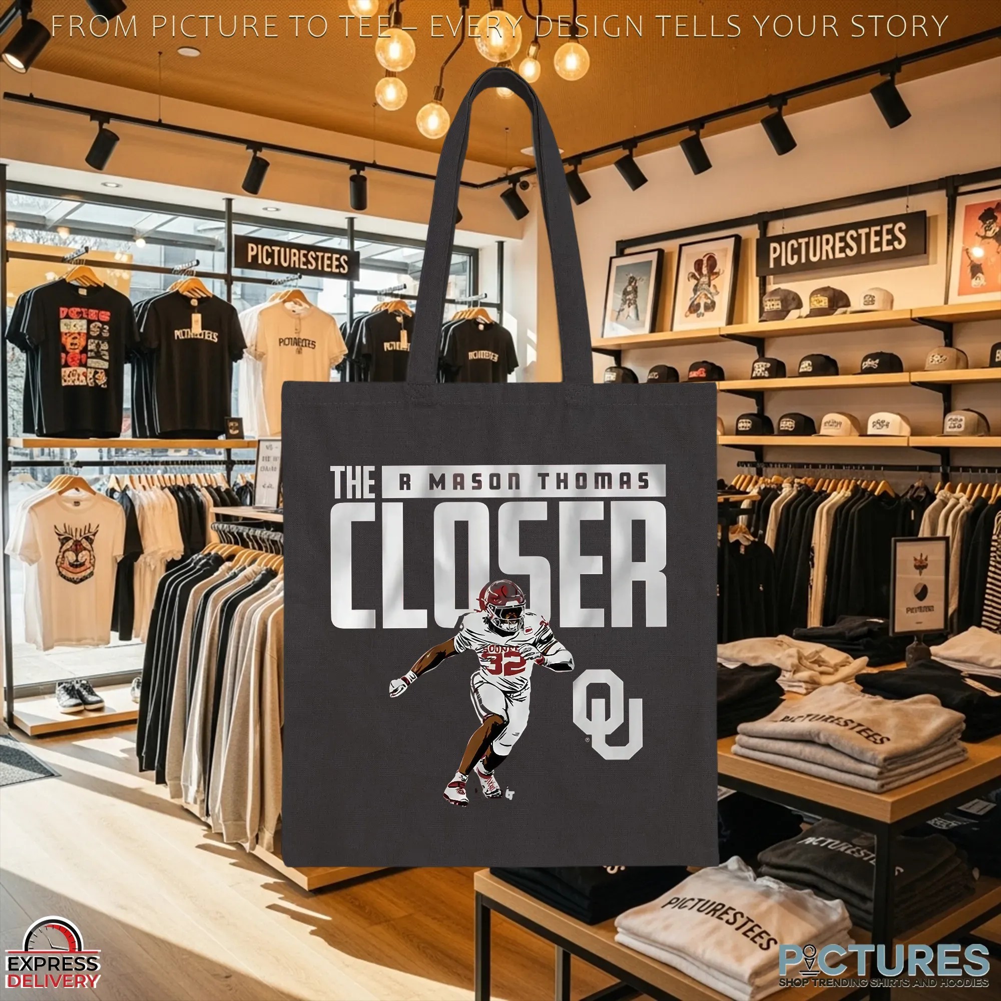 Oklahoma Sooners Football The R Mason Thomas The Closer T Shirt