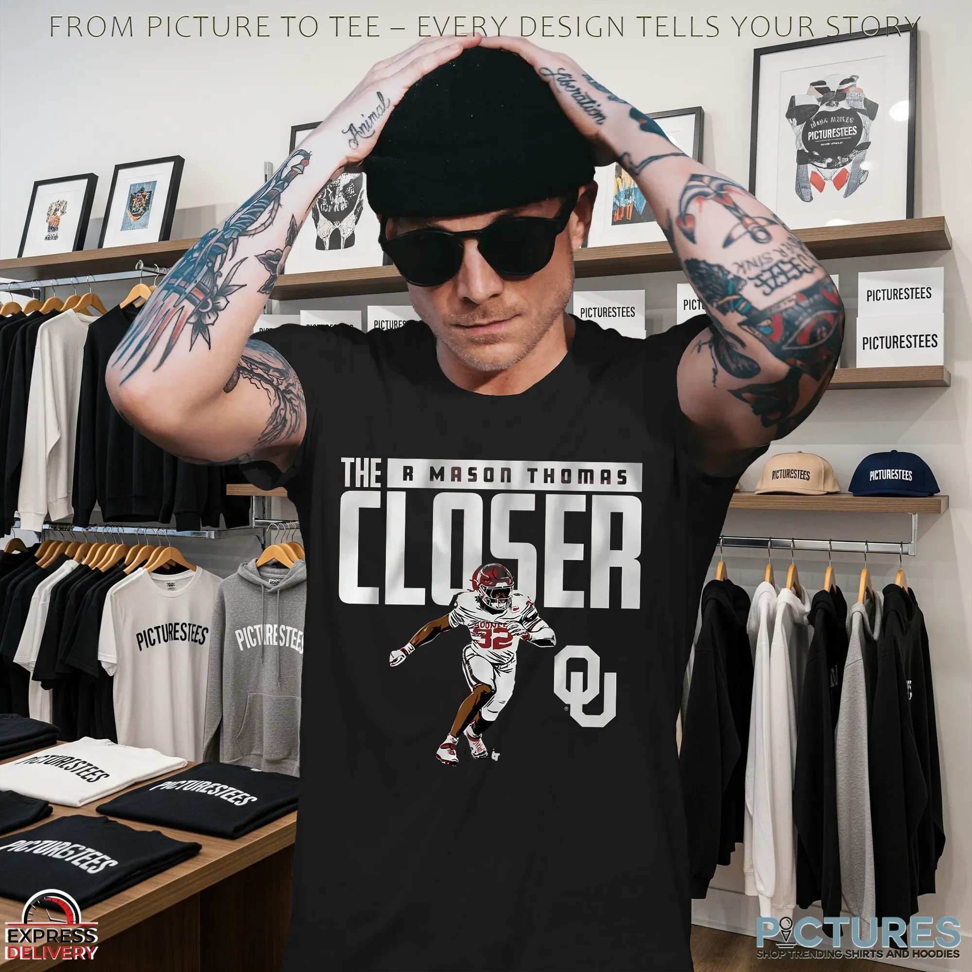 Oklahoma Sooners Football The R Mason Thomas The Closer T Shirt