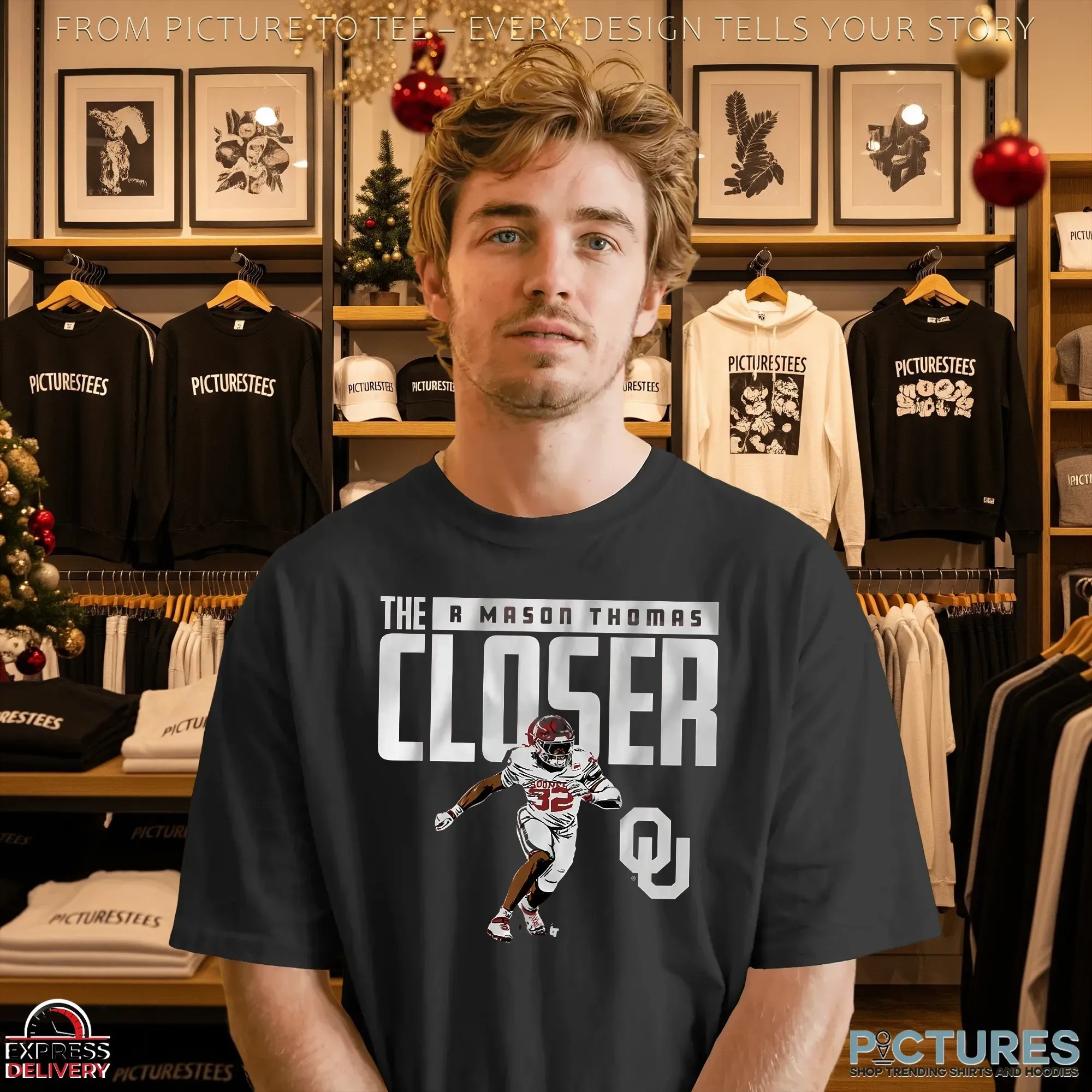 Oklahoma Sooners Football The R Mason Thomas The Closer T Shirt