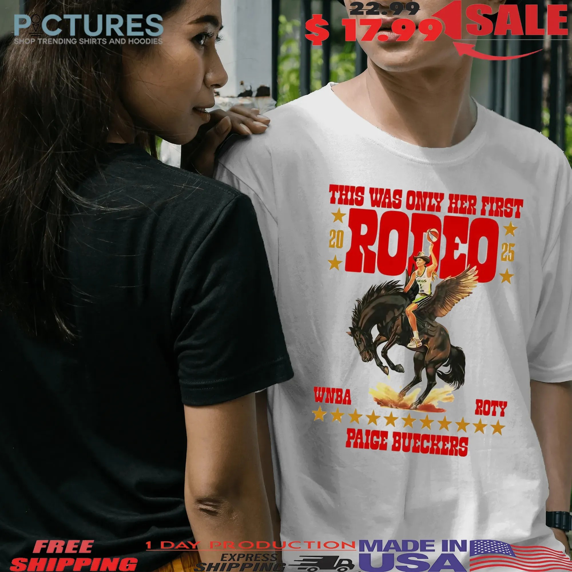 Paige Bueckers This Was Only Her First Rodeo Wnba Tory T Shirt