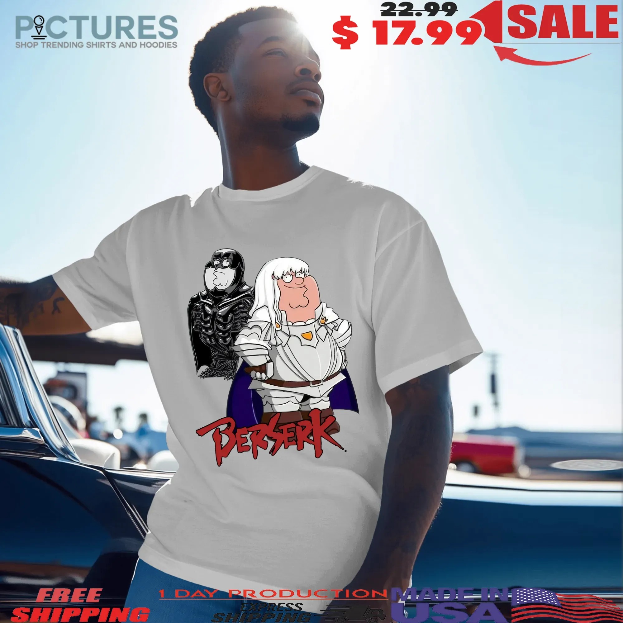 Peter Griffith Berserk T Shirt