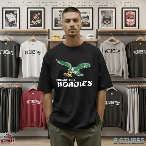 Philadelphia Hoagies Philly Eagles For Football And Sandwich Fans Parody T Shirt