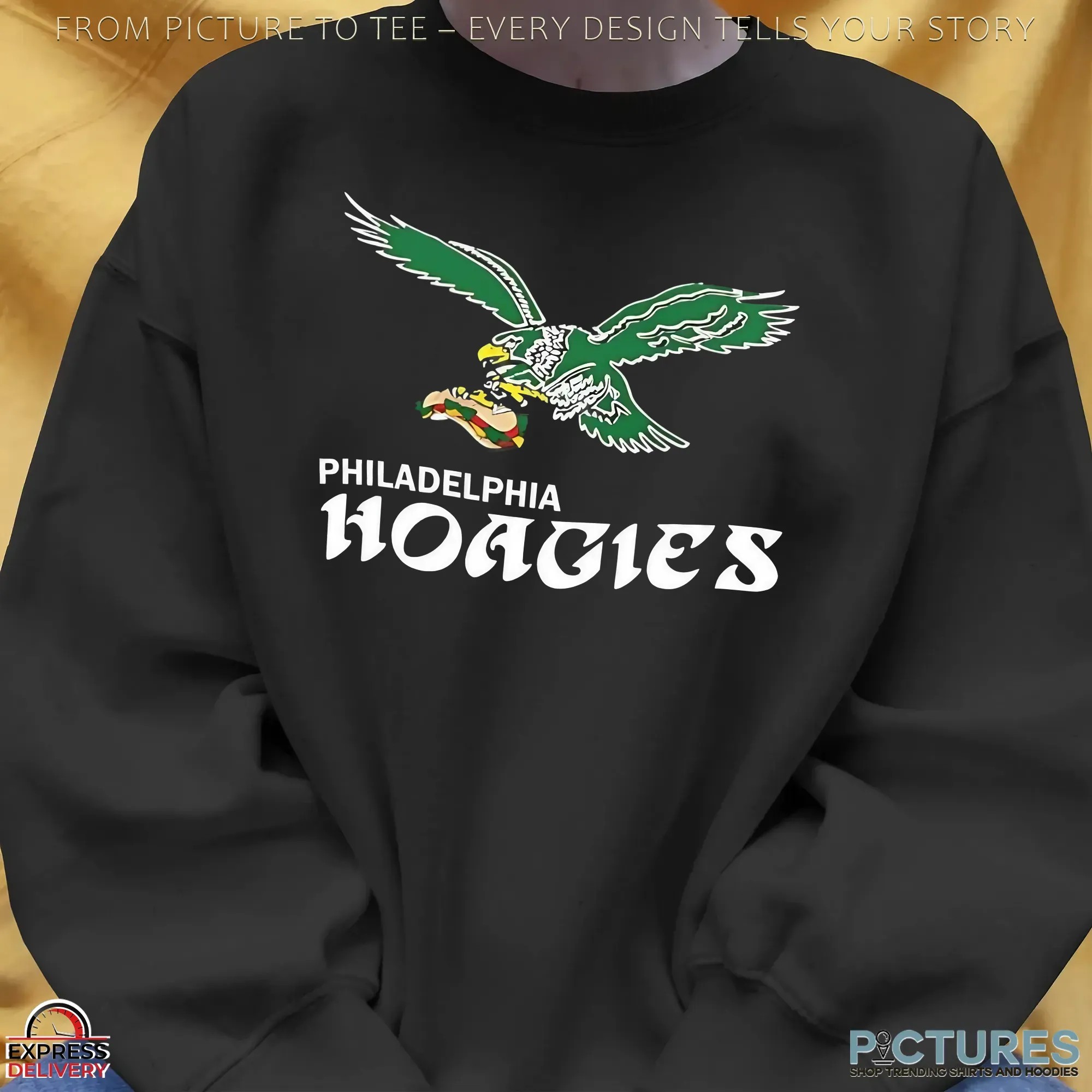 Philadelphia Hoagies Philly Eagles For Football And Sandwich Fans Parody T Shirt