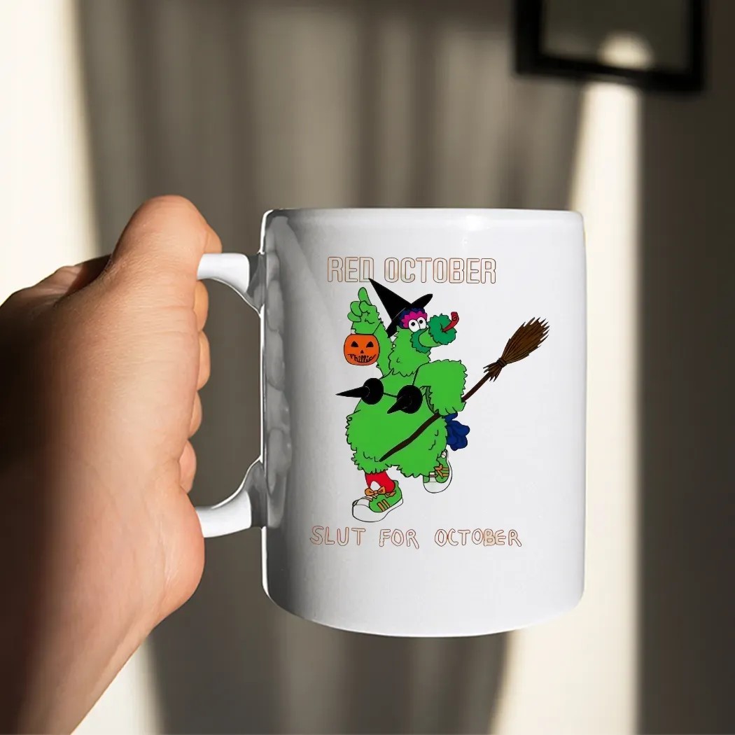 Red October Slut For October Philadelphia Phillies Phillie Phanatic Mascot Halloween T Shirt Red October Slut For October Philadelphia Phillies Phillie Phanatic Mascot Halloween T Shirt