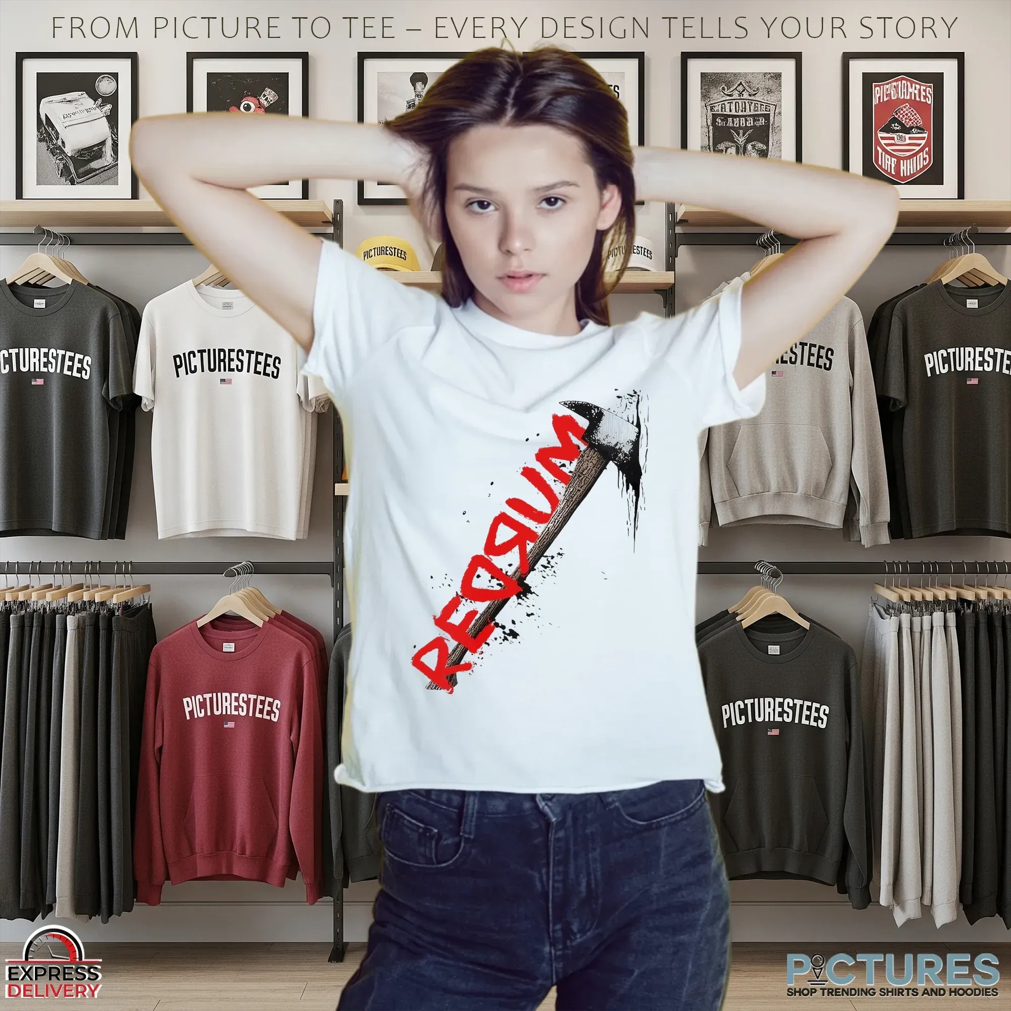 Redrum Axe Happy Halloween T Shirt Redrum Axe Happy Halloween T Shirt