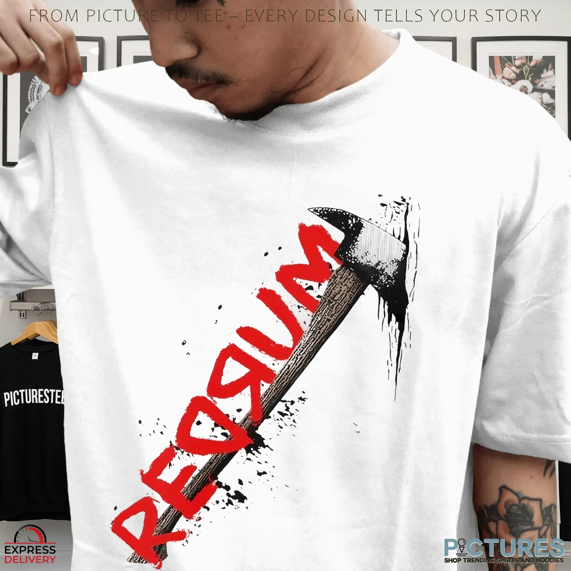 Redrum Axe Happy Halloween T Shirt Redrum Axe Happy Halloween T Shirt