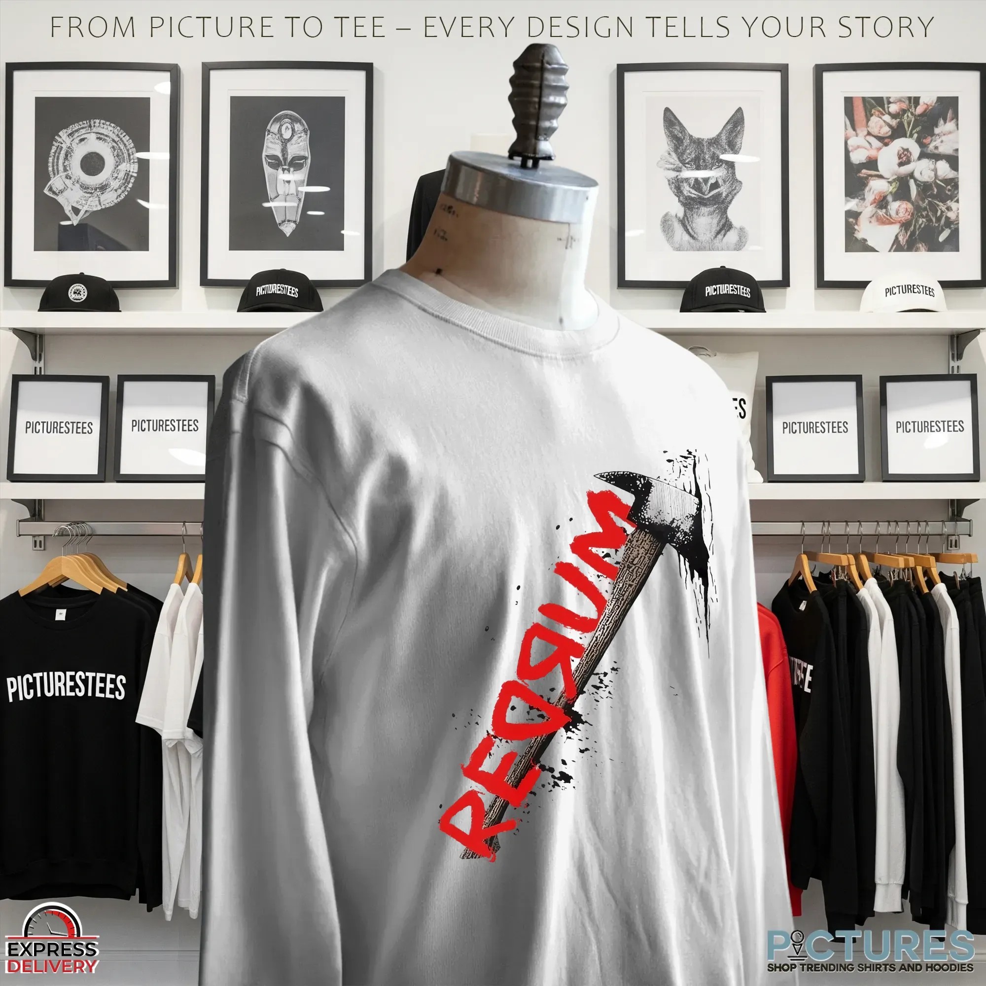 Redrum Axe Happy Halloween T Shirt Redrum Axe Happy Halloween T Shirt