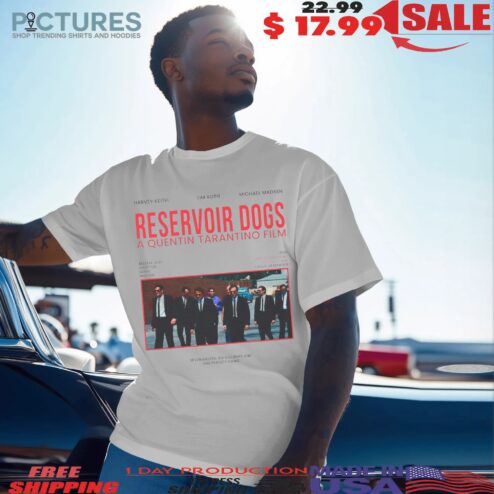 Reservoir Dogs A Quentin Tarantino Film Poster Style T Shirt