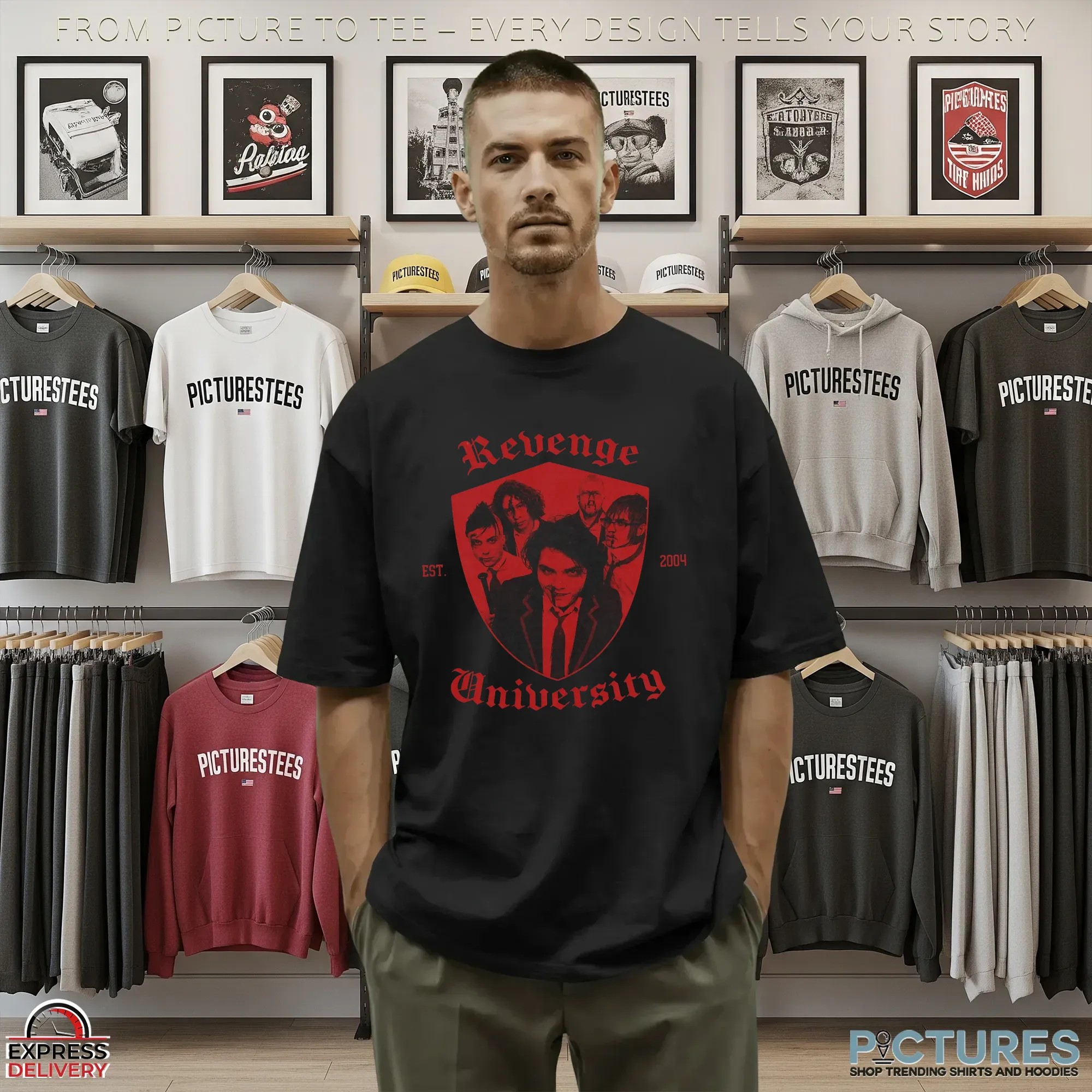 Revenge University My Chemical Romance Est 2004 T Shirt