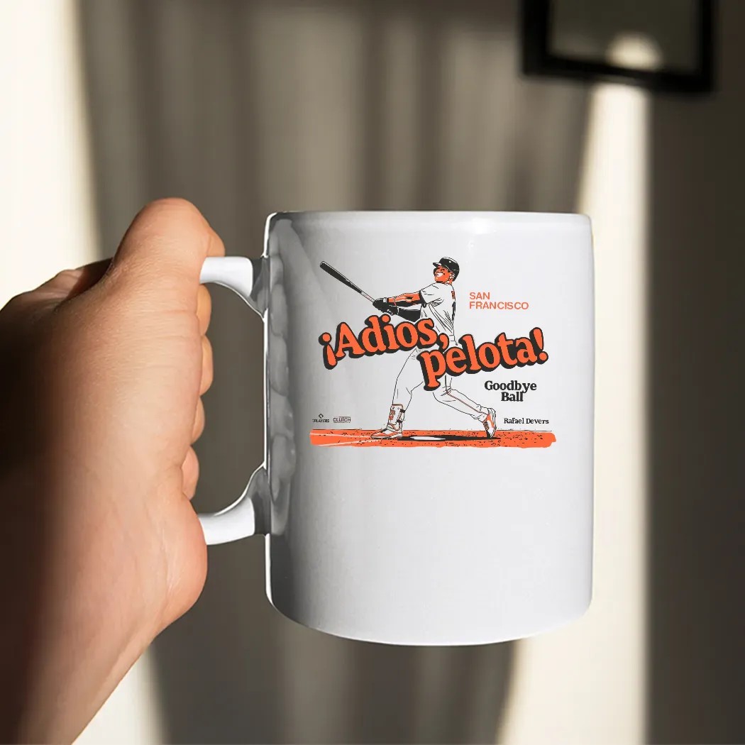 San Francisco Giants Rafael Devers Adios Pelota Goodbye Ball Graphic T Shirt