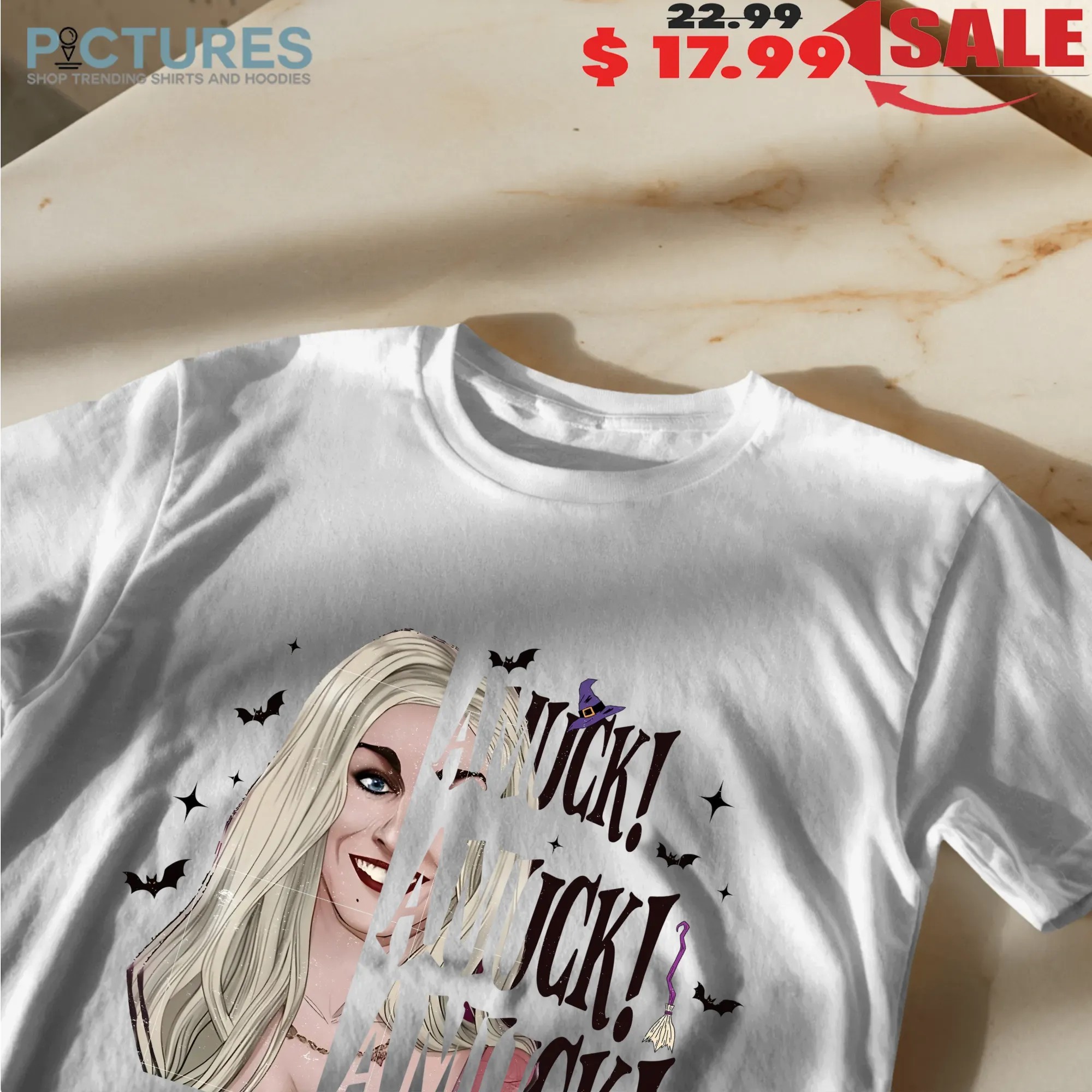 Sarah Sanderson A Muck A Muck A Muck Hocus Pocus Quote Halloween T Shirt