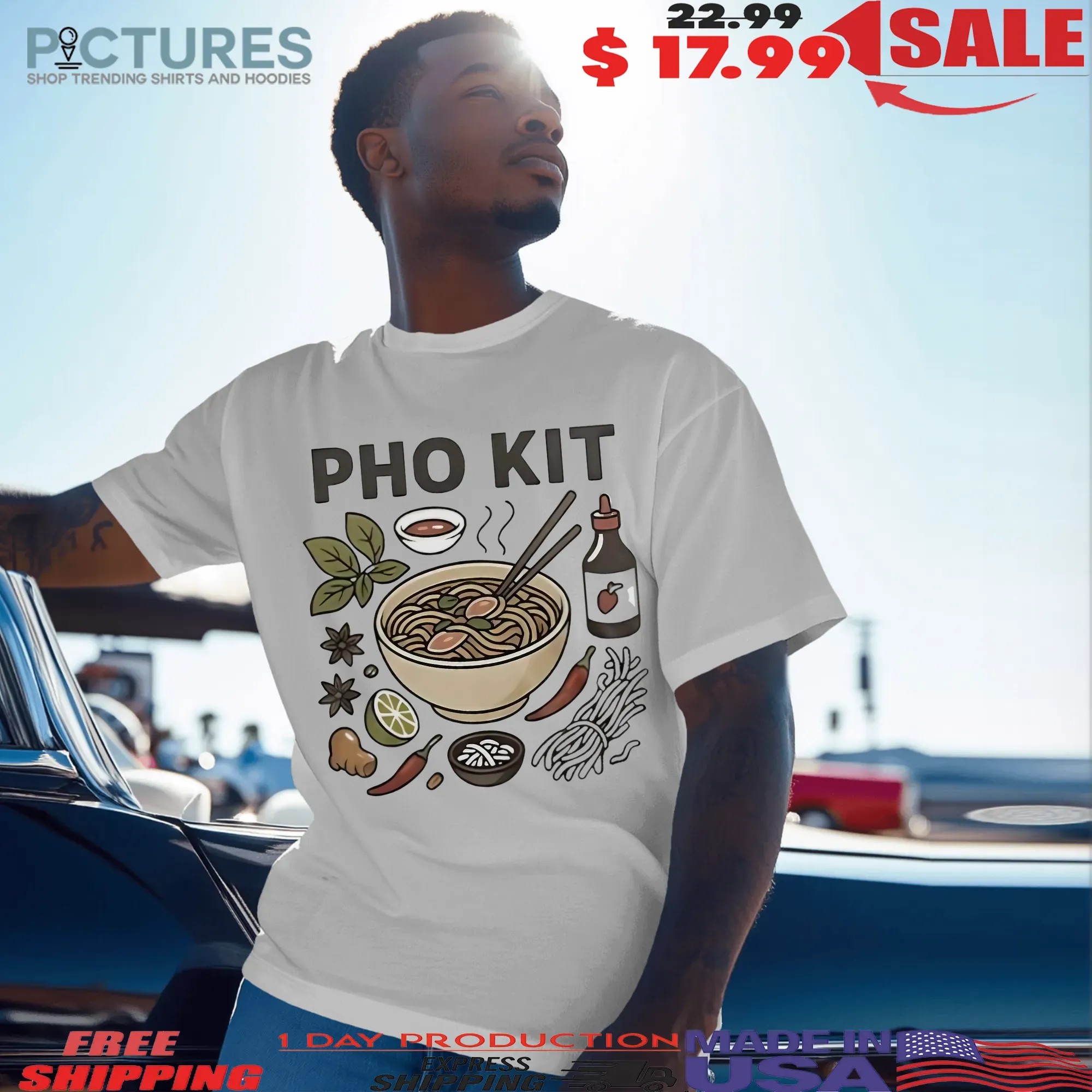 Seattle Mariners Pho Kit Vietnamese Food T Shirt