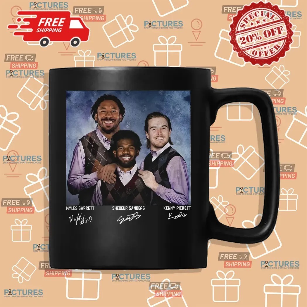 Shedeur Sanders Kenny Pickett Myles Garrett Cleveland Step Brothers Vintage Meme T Shirt