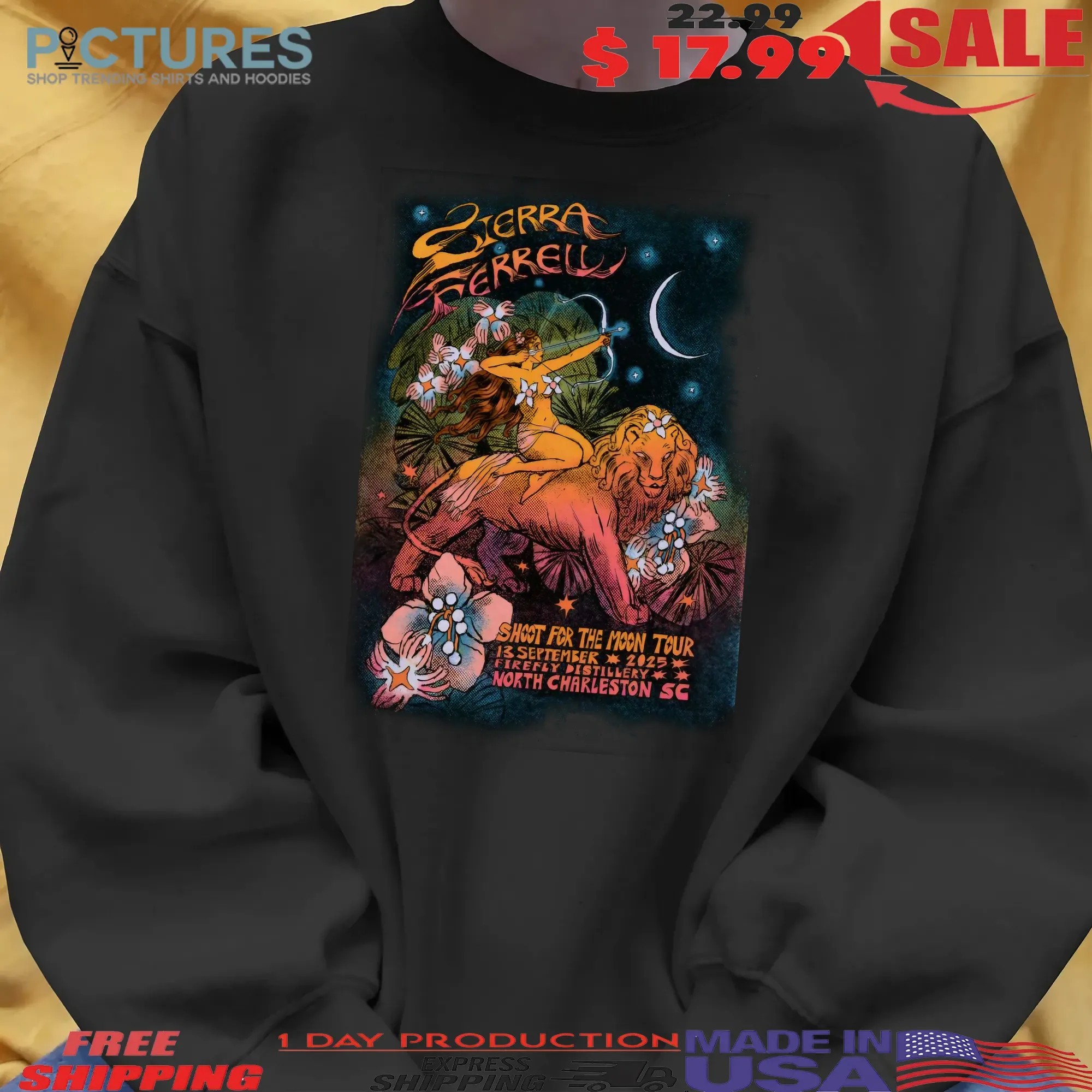 Sierra Ferrell At Firefly Distillery On Sep 13 2025 Poster T Shirt