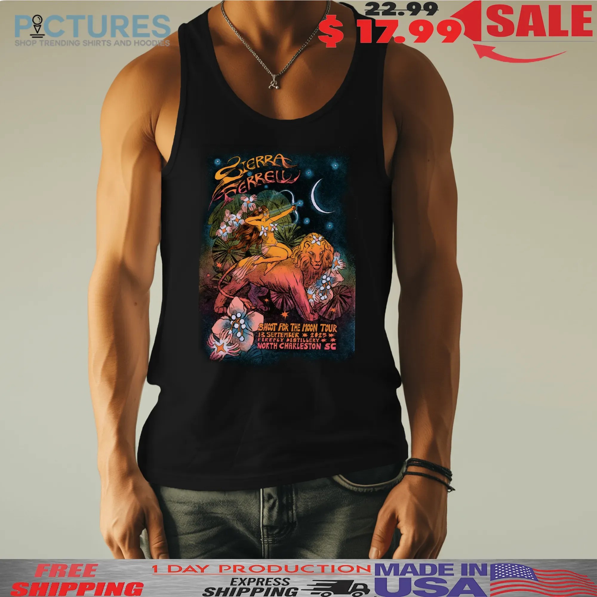 Sierra Ferrell At Firefly Distillery On Sep 13 2025 Poster T Shirt