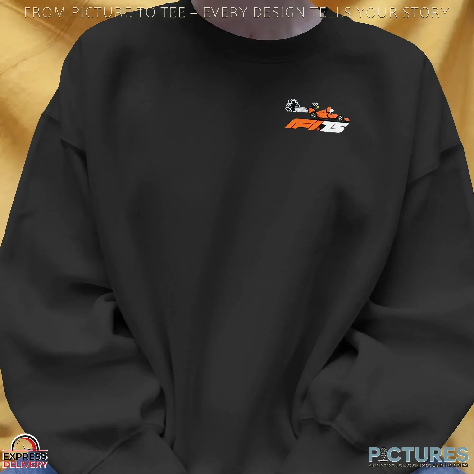 Snoopy Peanuts Joe Cool F1 Racing Seventy Five Years T Shirt