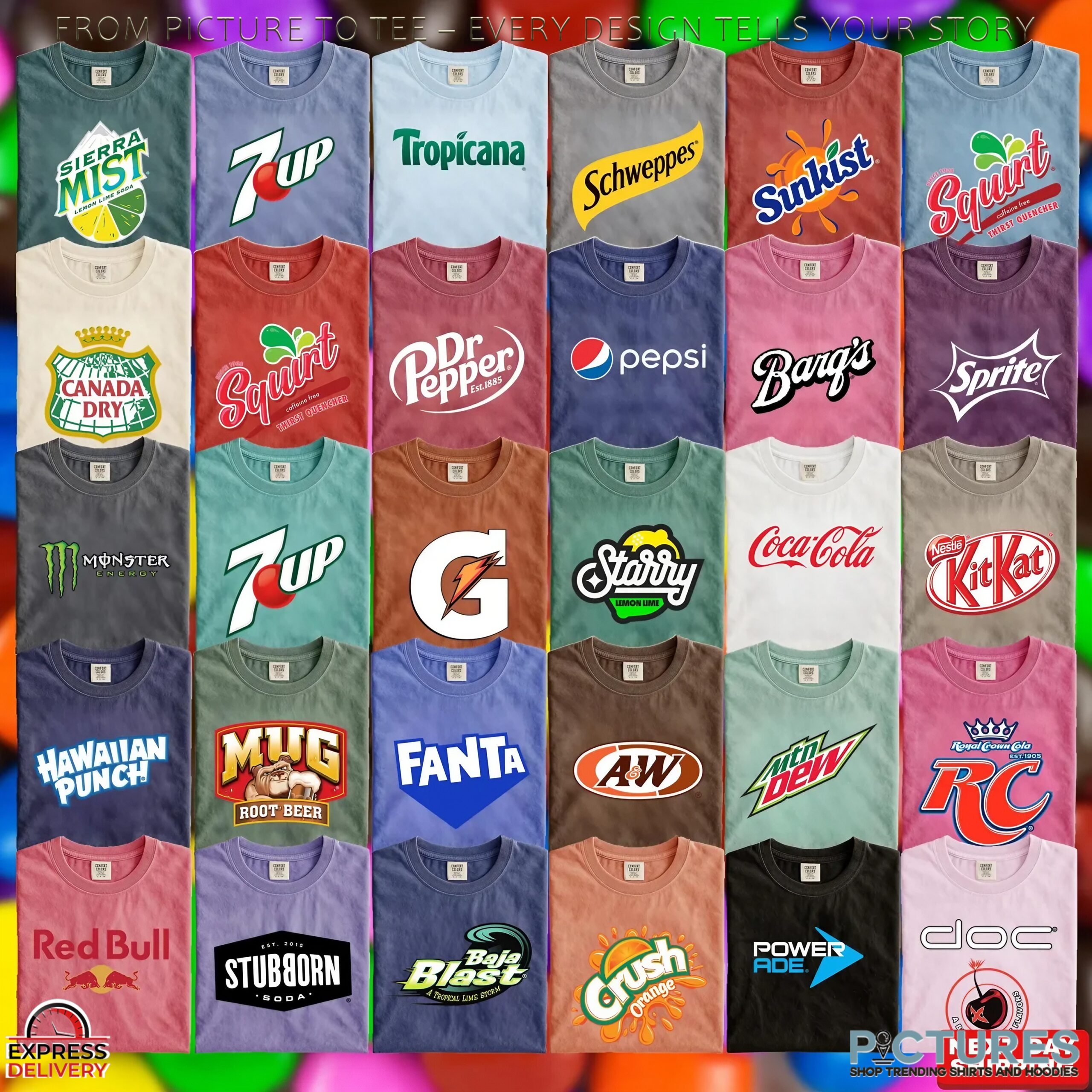 Soda Drinks Group Halloween Costume Matching Family T Shirt