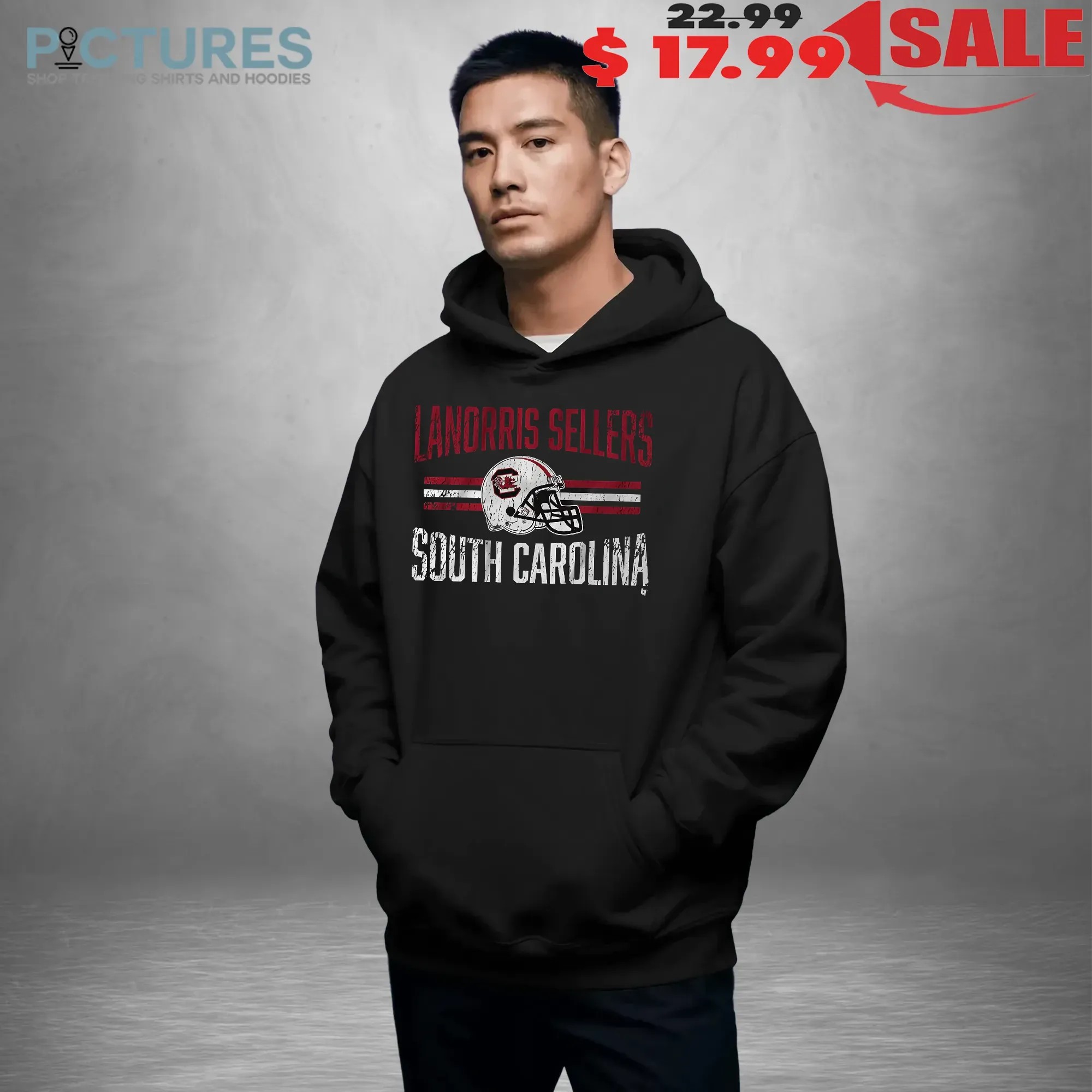 South Carolina Football LaNorris Sellers Helmet Hero Vintage T Shirt