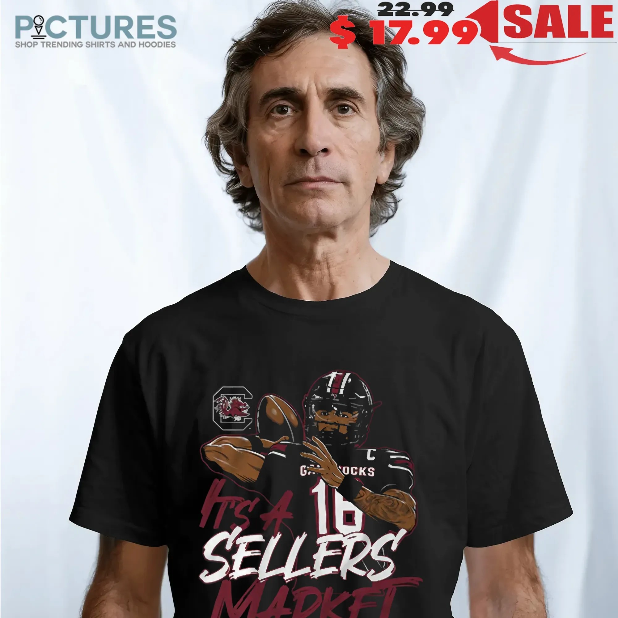 South Carolina Gamecocks Football It's A LaNorris Sellers Market Graphic T Shirt
