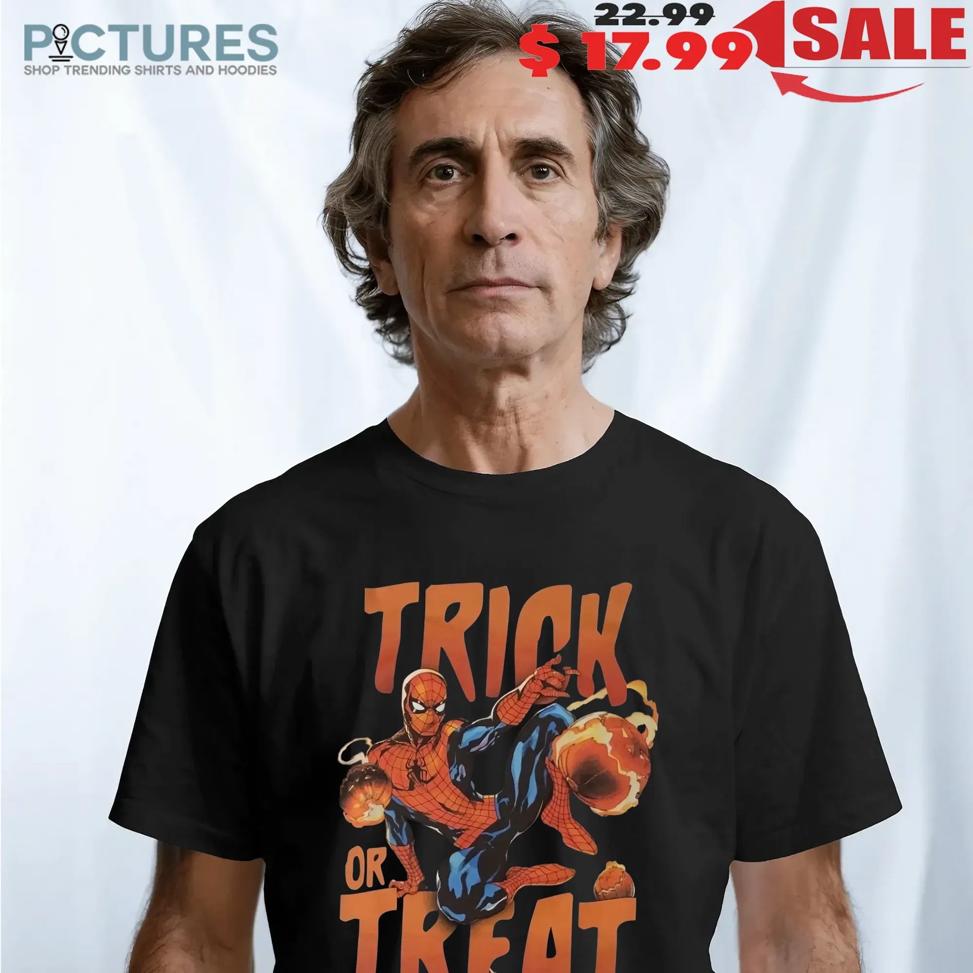 Spider-Man Trick or Treat Halloween Marvel Spooky Season T Shirt