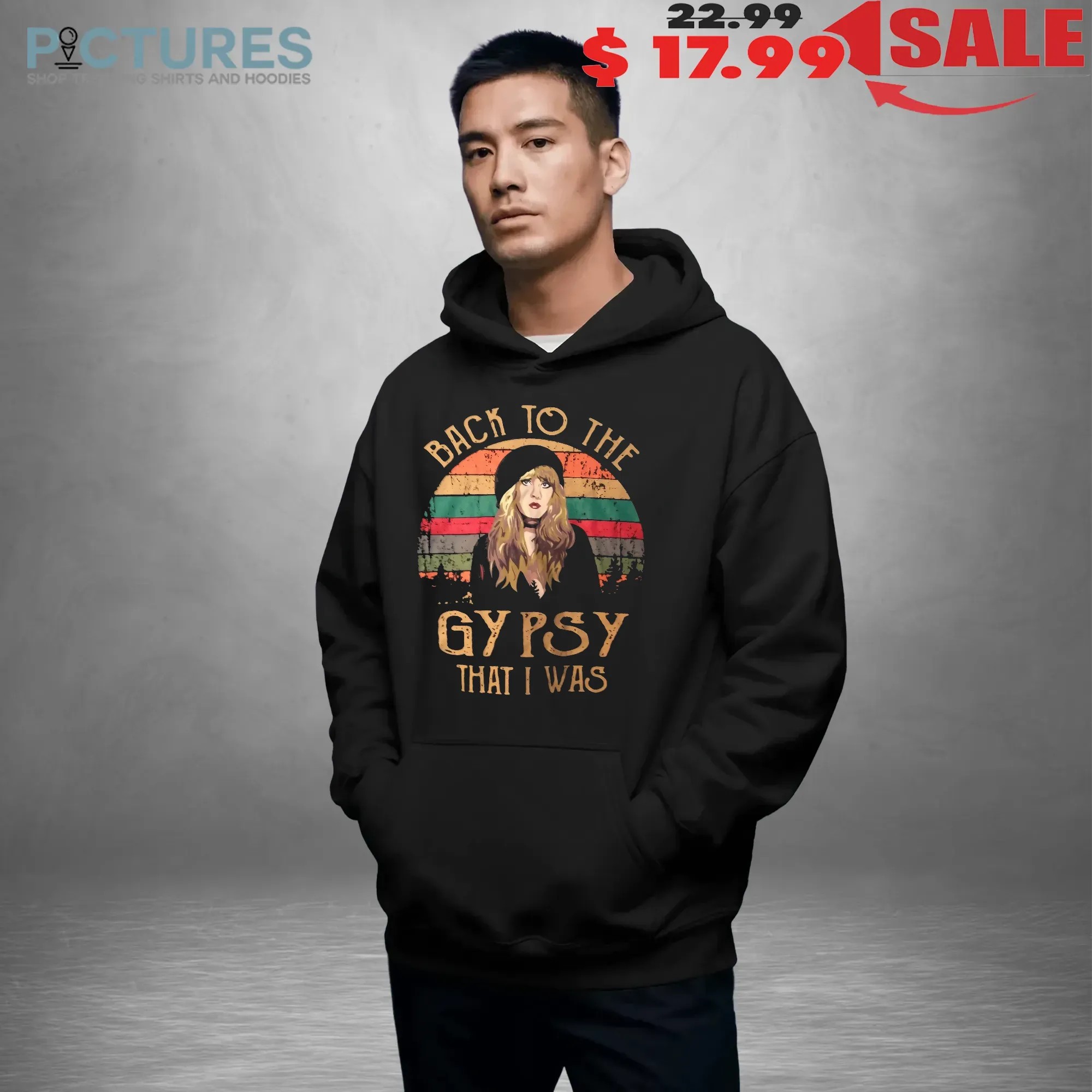 Stevie Nicks Back To The Gypsy That I Was Boho 70s Rock T Shirt
