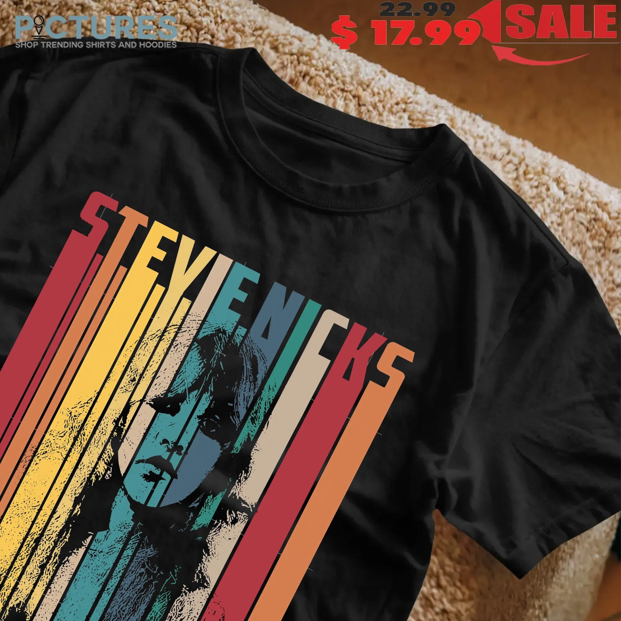 Stevie Nicks Singer Boho Gypsy Rock Queen Music Fan T Shirt