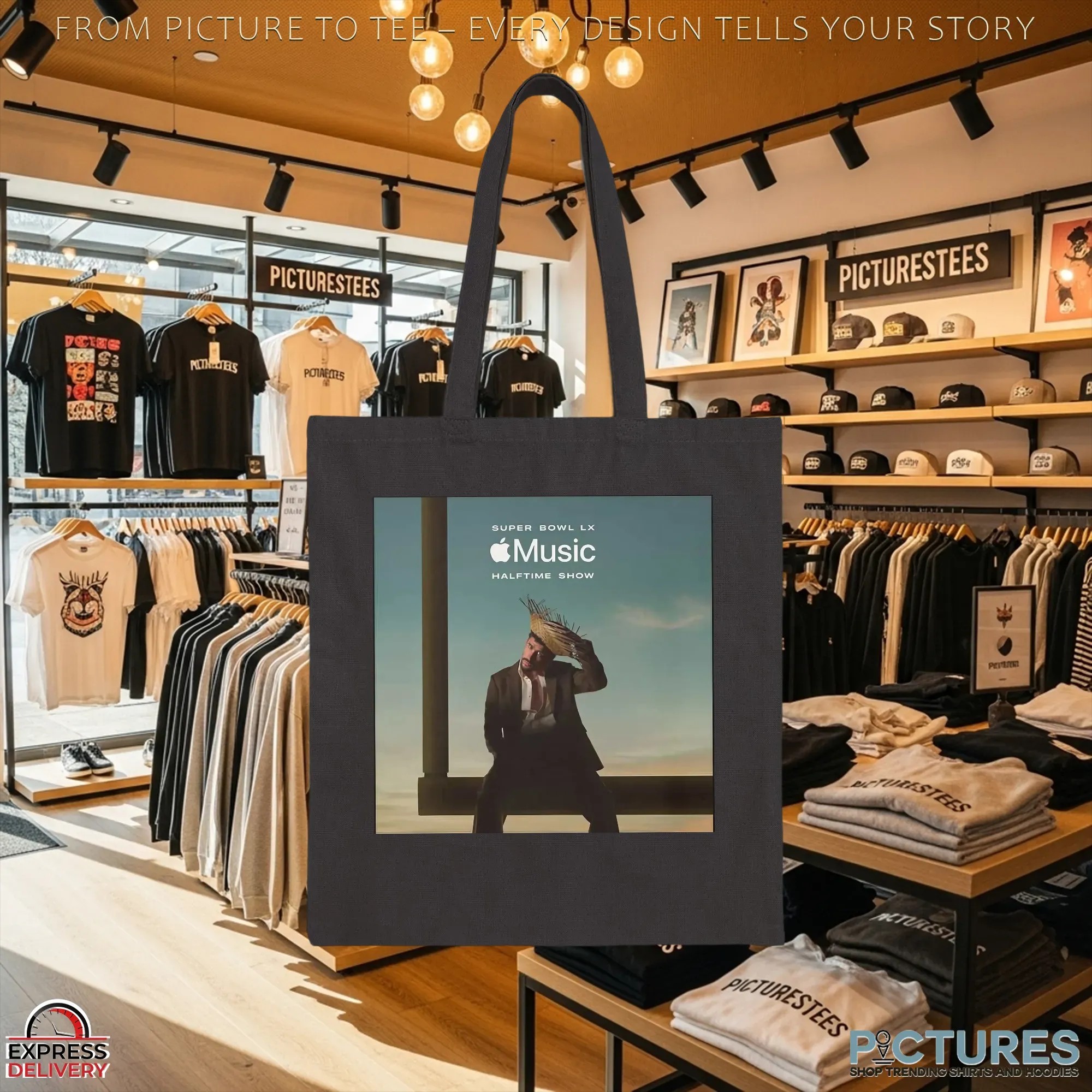 Super Bowl LX 2026 Bad Bunny Apple Music Presents Halftime Show Performance 2026 Levi’s Stadium Santa Clara California T Shirt