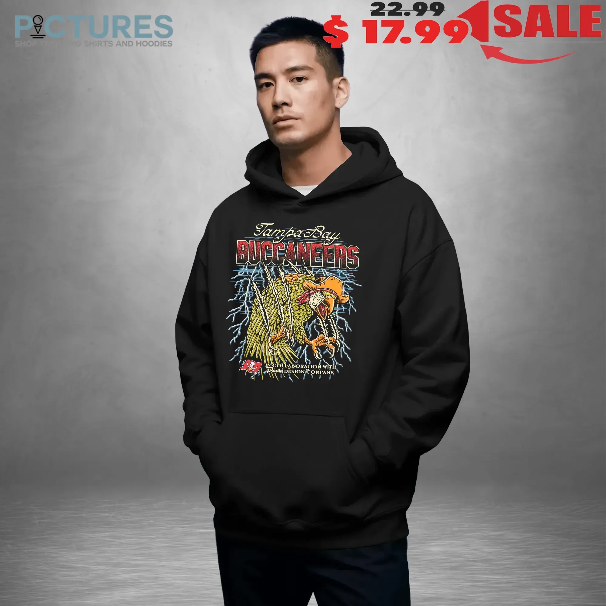 Tampa Bay Buccaneers 50 Seasons Of The Krewe Parrot T Shirt