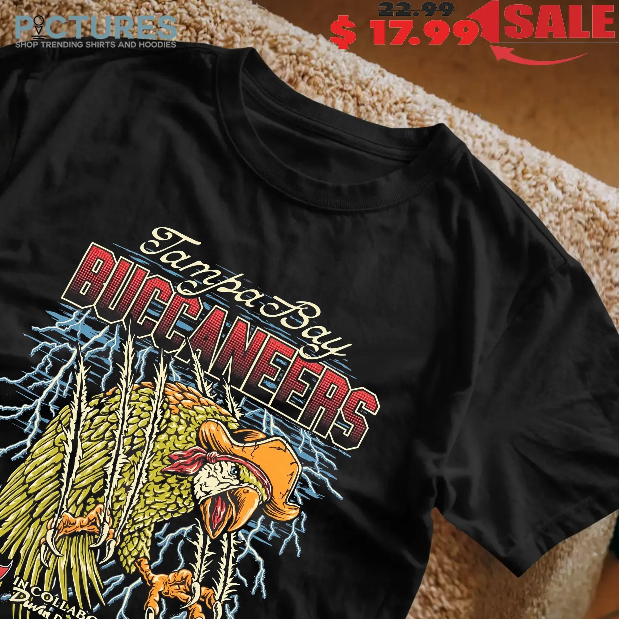 Tampa Bay Buccaneers 50 Seasons Of The Krewe Parrot T Shirt