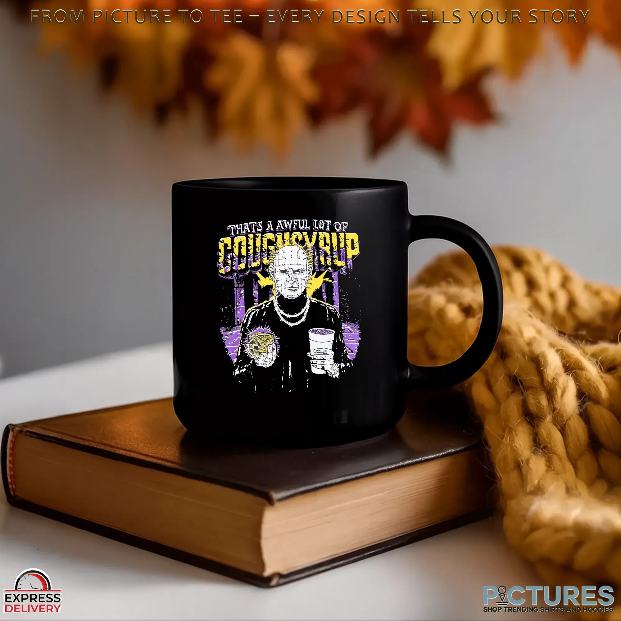 That’s A Awful Lot Of Cough Syrup Hellraiser Horror T Shirt