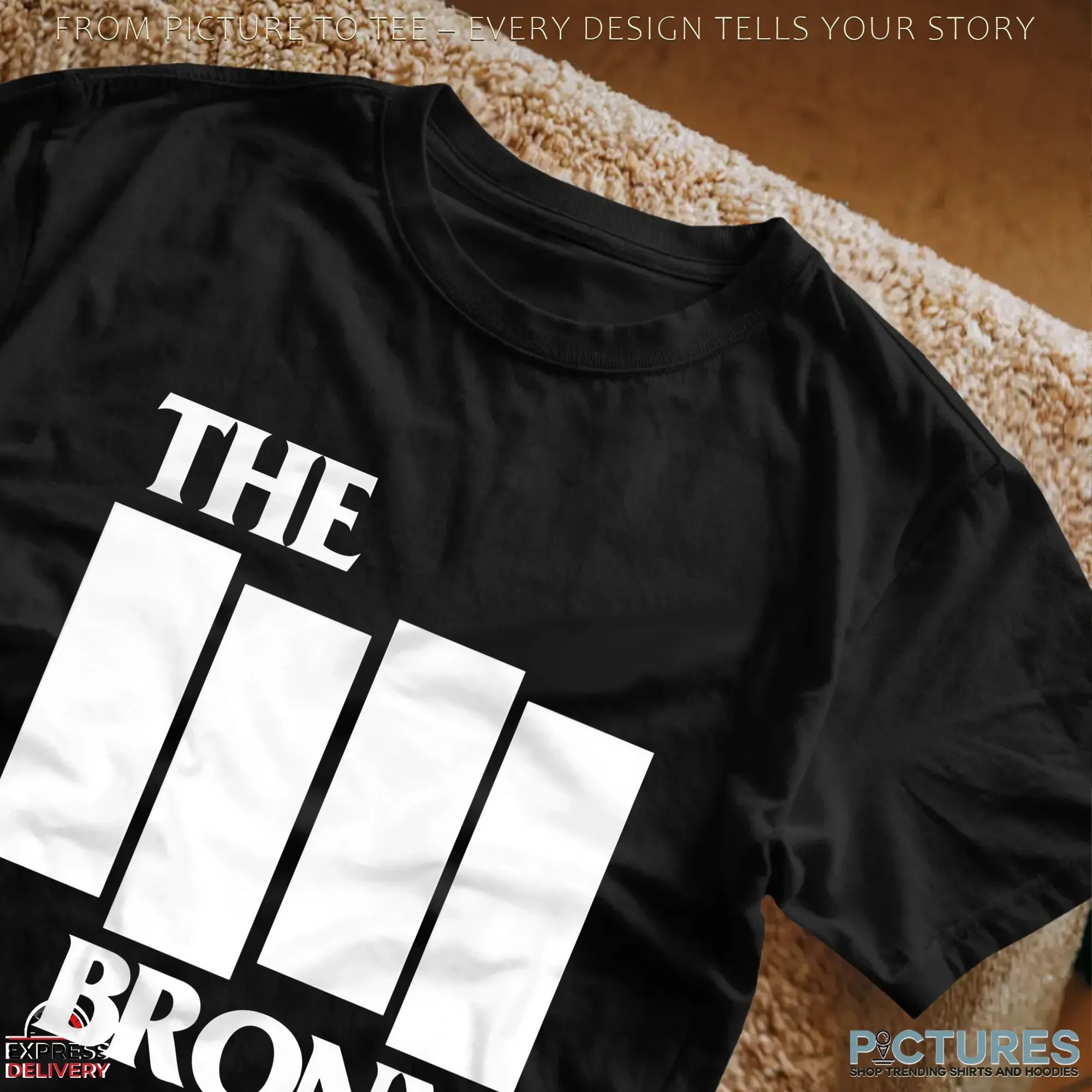 The Bronx Punk Rock Black Flag Logo Parody Graphic T Shirt