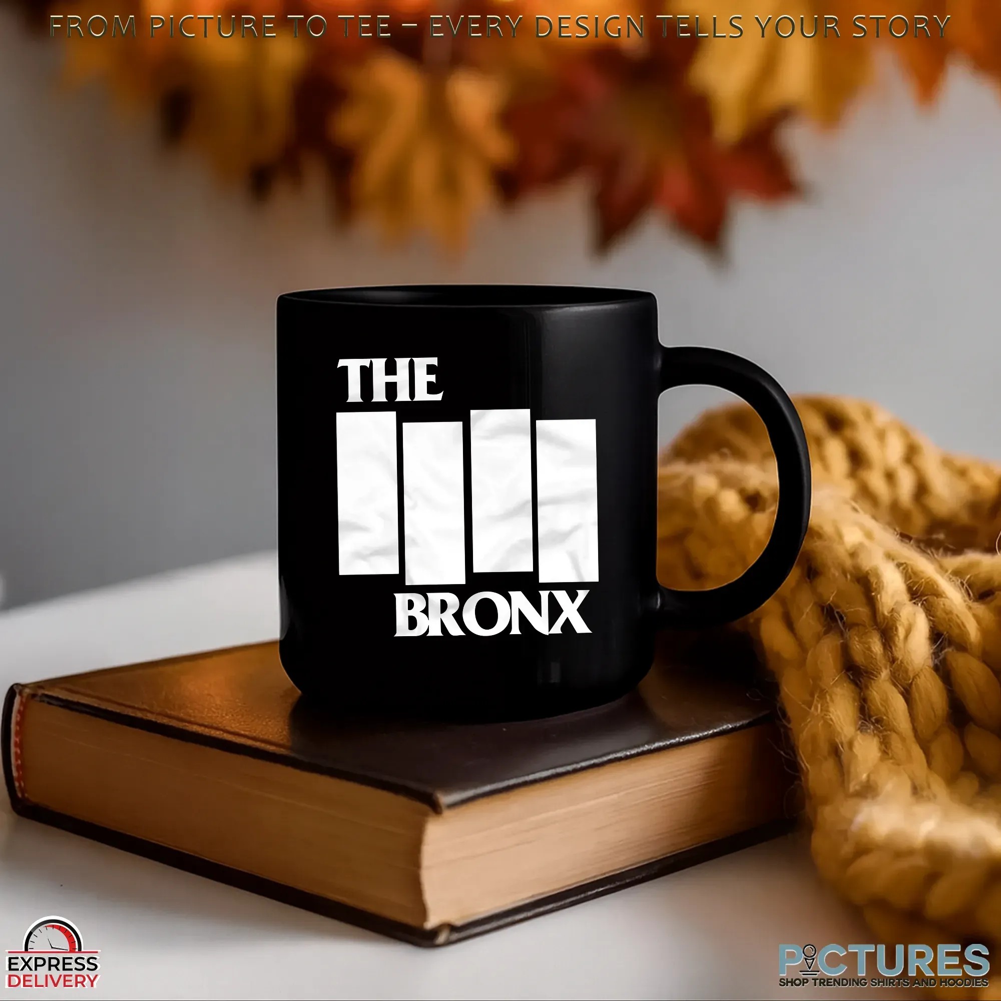 The Bronx Punk Rock Black Flag Logo Parody Graphic T Shirt
