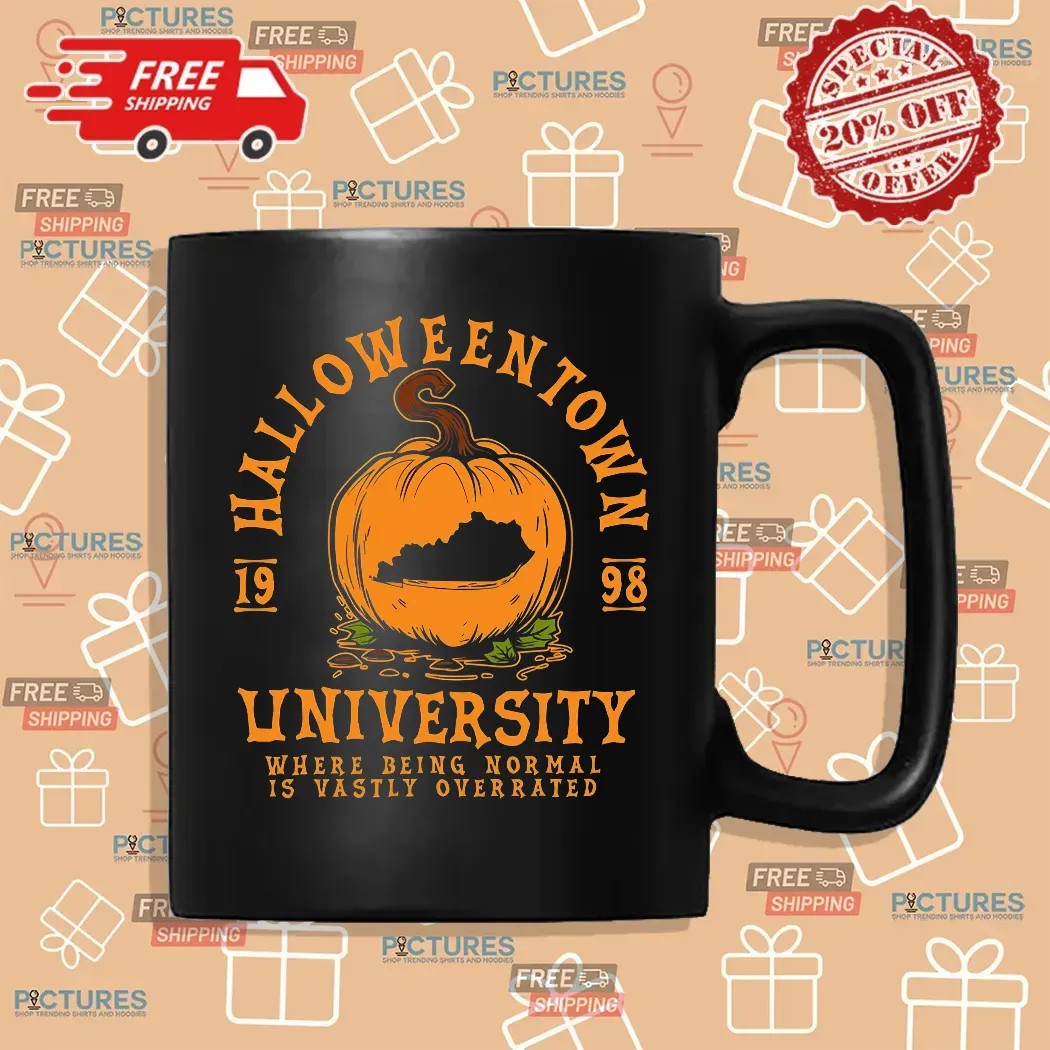 The Halloweentown University 1998 Where Being Normal Is Vastly Overrated T Shirt