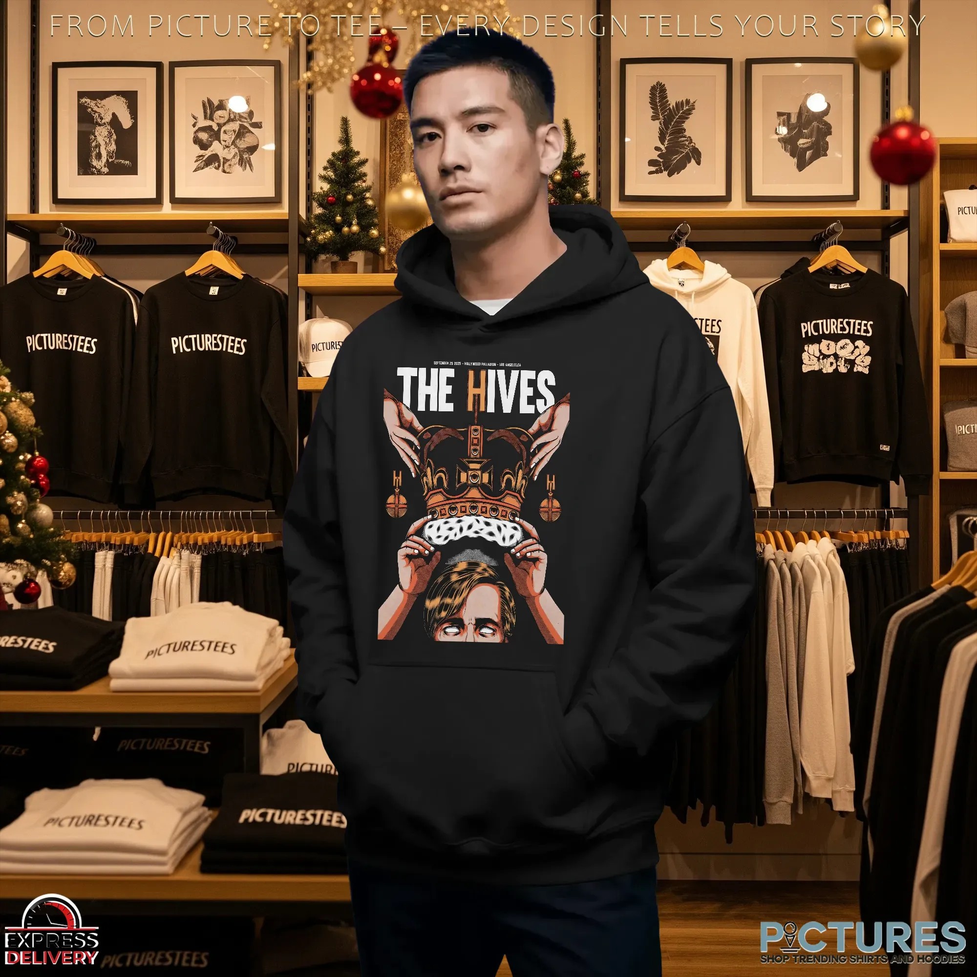 The Hives The Hollywood Palladium Hollywood California USA Sep 2025 Event Poster T Shirt