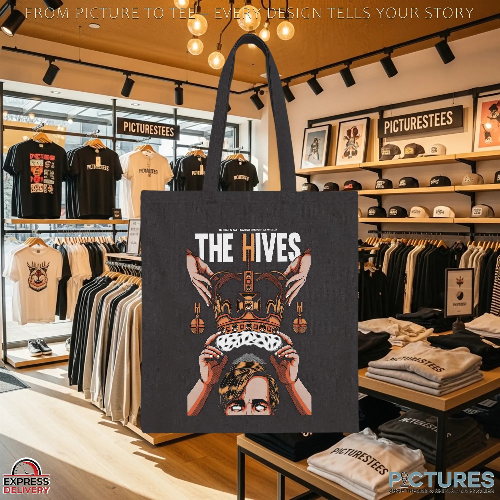 The Hives The Hollywood Palladium Hollywood California USA Sep 2025 Event Poster T Shirt